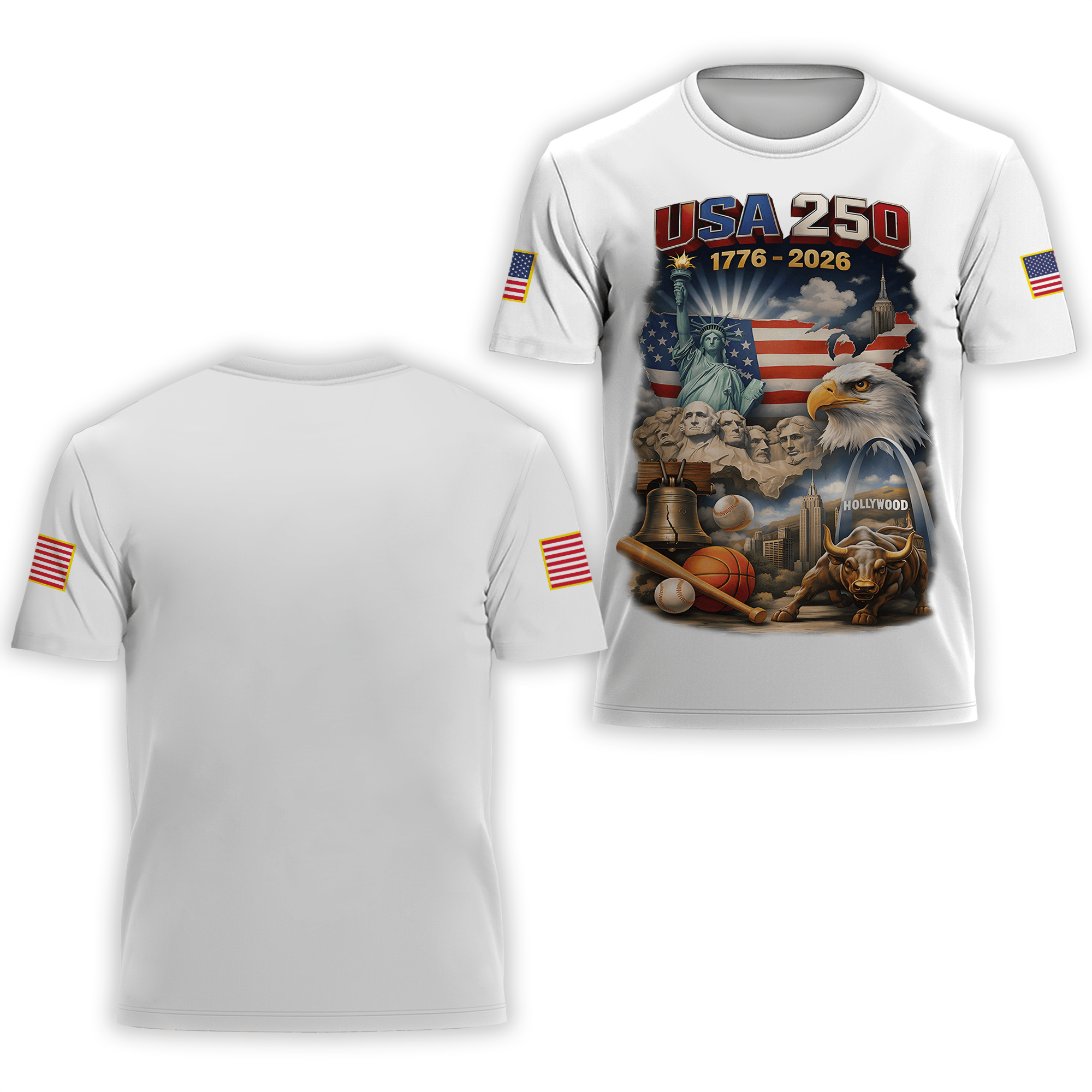 Premium America 250th Anniversary T-Shirt VPVC930647, America 250th T-Shirt, America 250th Birthday, Gifts For US Veteran, Gifts For Independence Day, Veterans Day