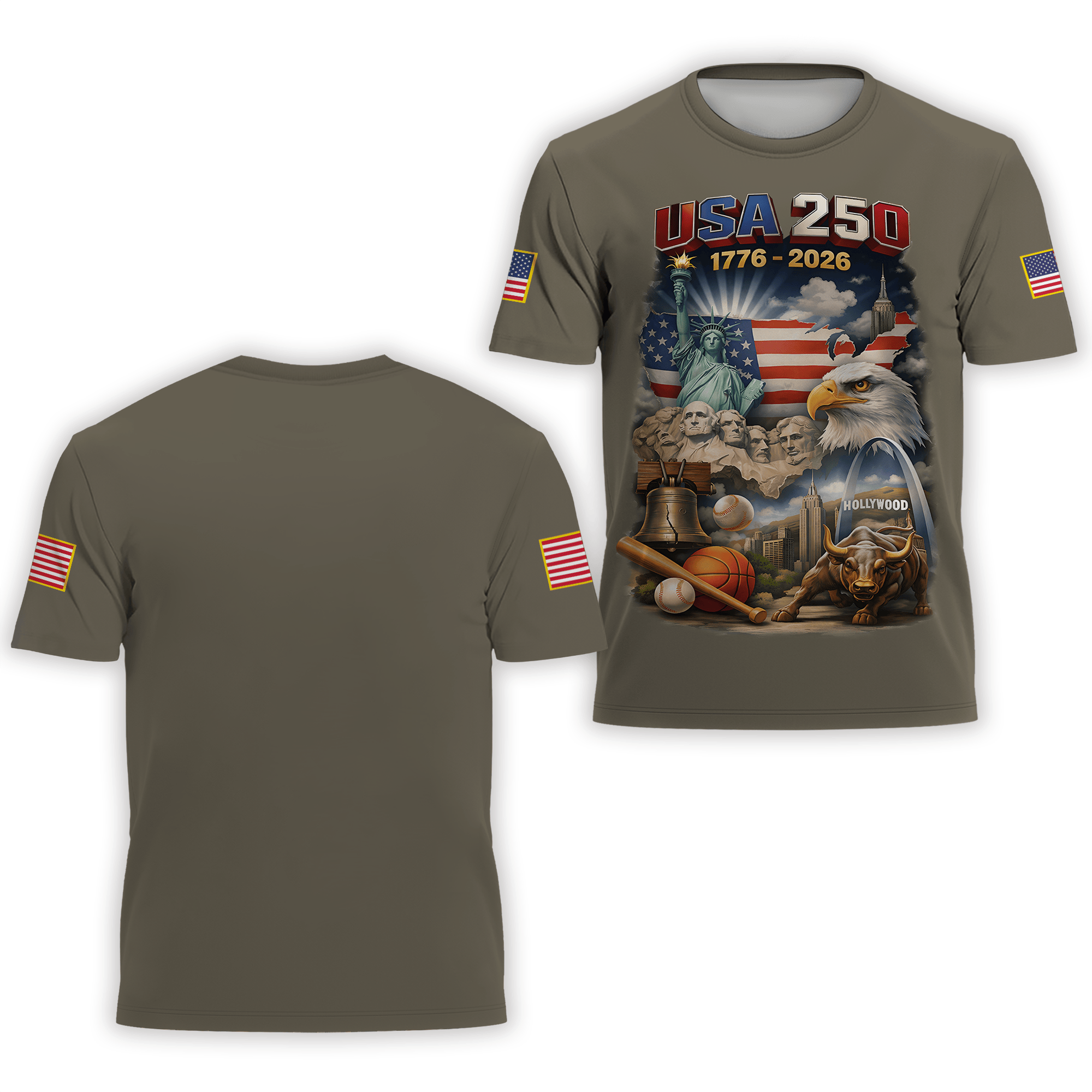 Premium America 250th Anniversary T-Shirt VPVC930648, America 250th T-Shirt, America 250th Birthday, Gifts For US Veteran, Gifts For Independence Day, Veterans Day