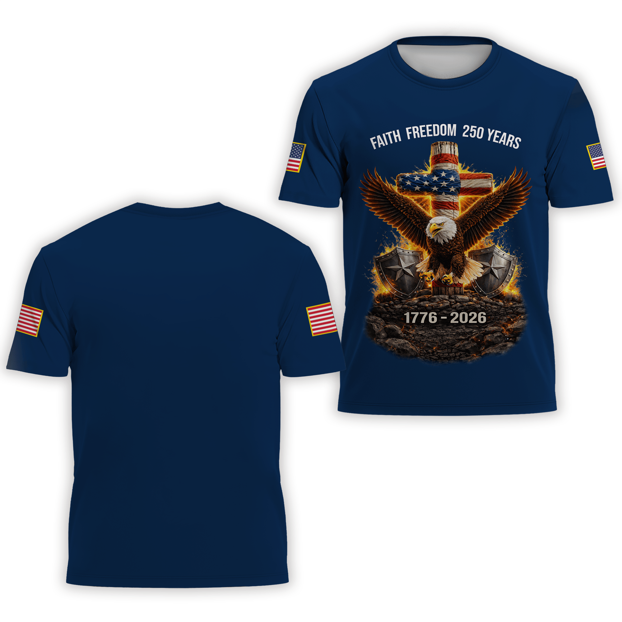 Premium America 250th Anniversary T-Shirt VPVC930649, America 250th T-Shirt, America 250th Birthday, Gifts For US Veteran, Gifts For Independence Day, Veterans Day