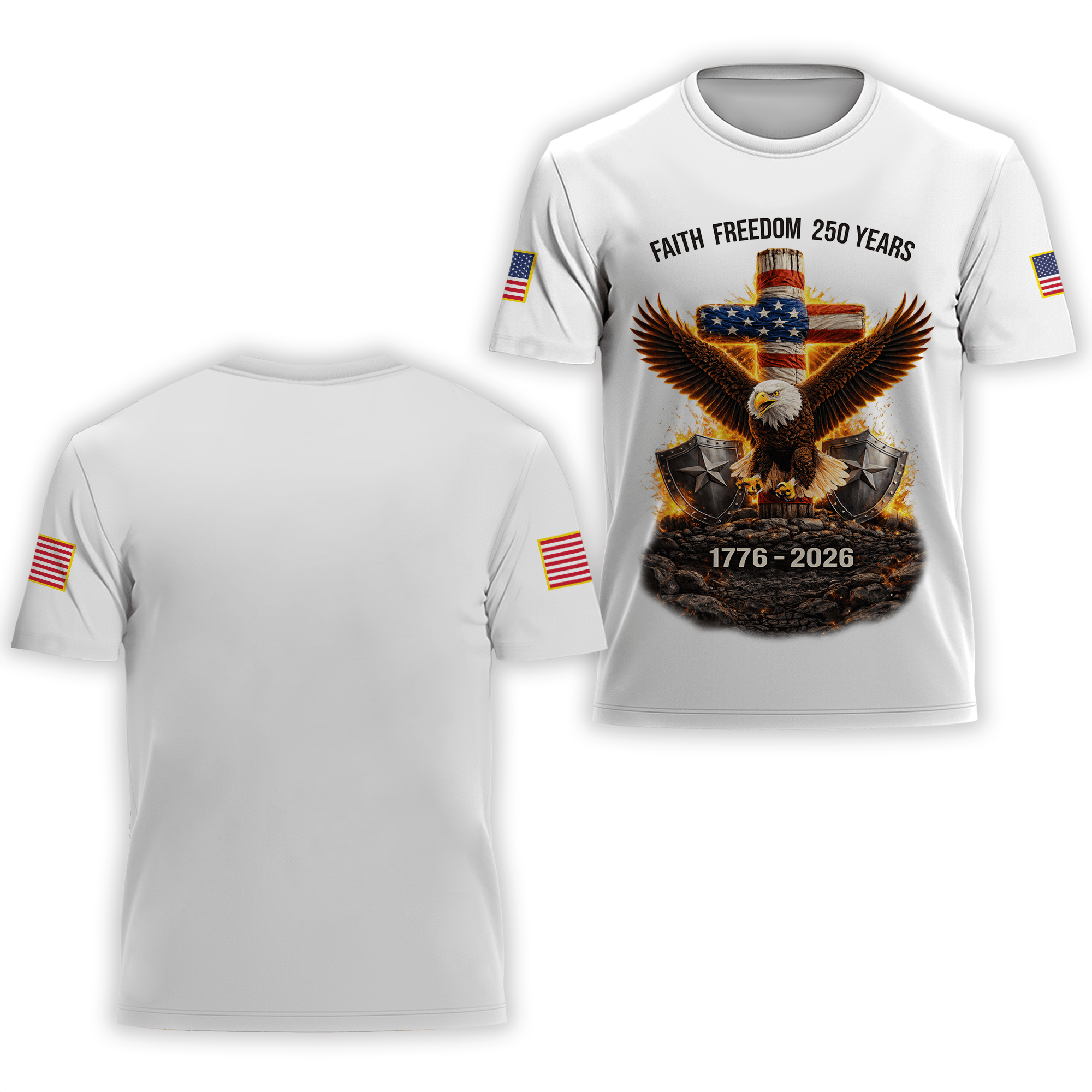 Premium America 250th Anniversary T-Shirt VPVC930651, America 250th T-Shirt, America 250th Birthday, Gifts For US Veteran, Gifts For Independence Day, Veterans Day