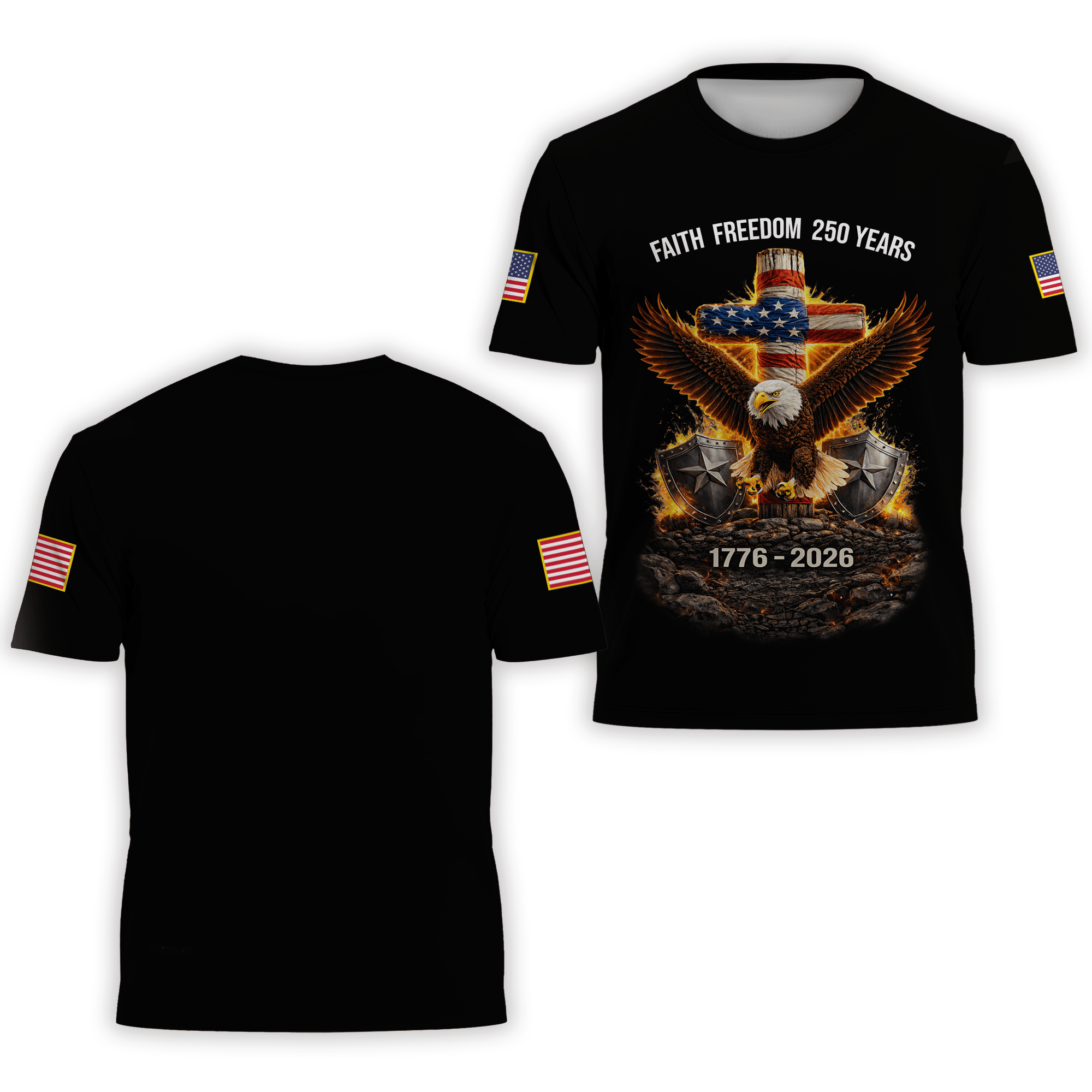 Premium America 250th Anniversary T-Shirt VPVC930652, America 250th T-Shirt, America 250th Birthday, Gifts For US Veteran, Gifts For Independence Day, Veterans Day