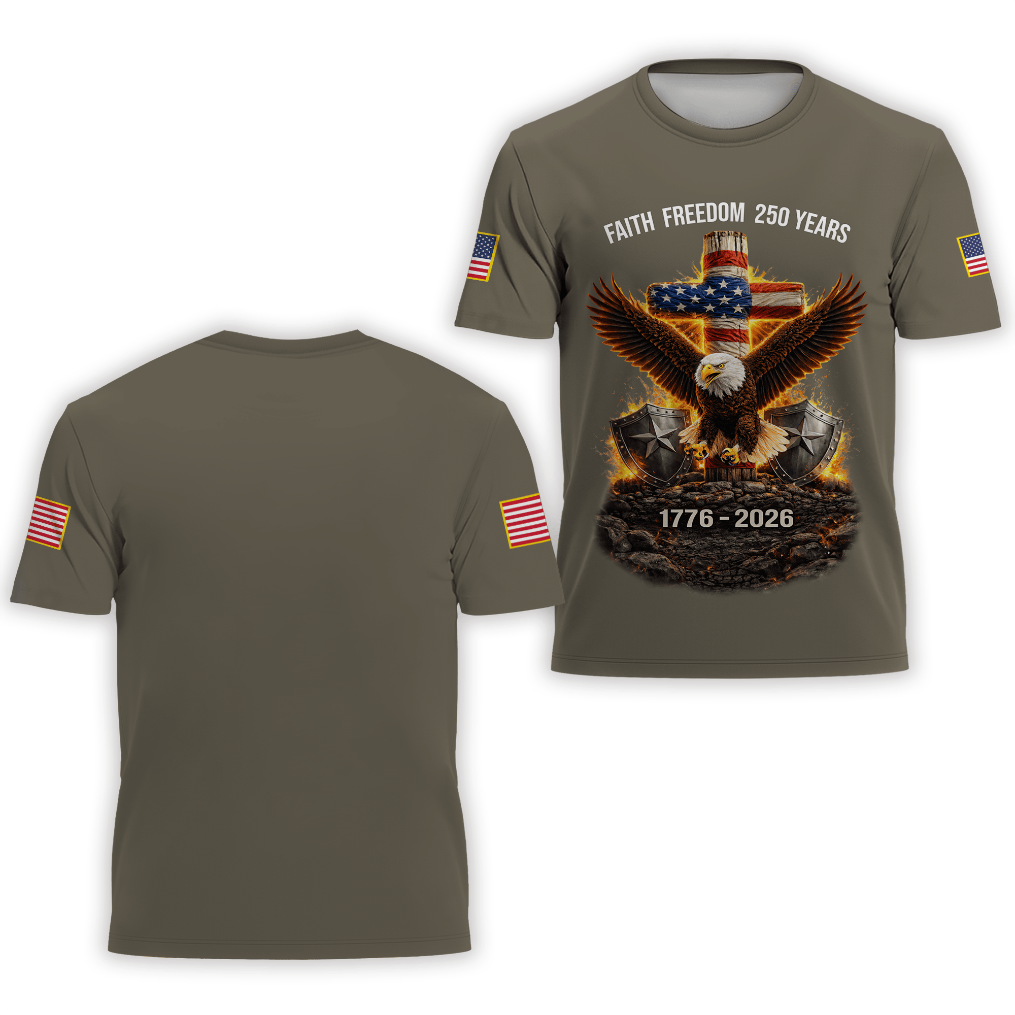 Premium America 250th Anniversary T-Shirt VPVC930653, America 250th T-Shirt, America 250th Birthday, Gifts For US Veteran, Gifts For Independence Day, Veterans Day