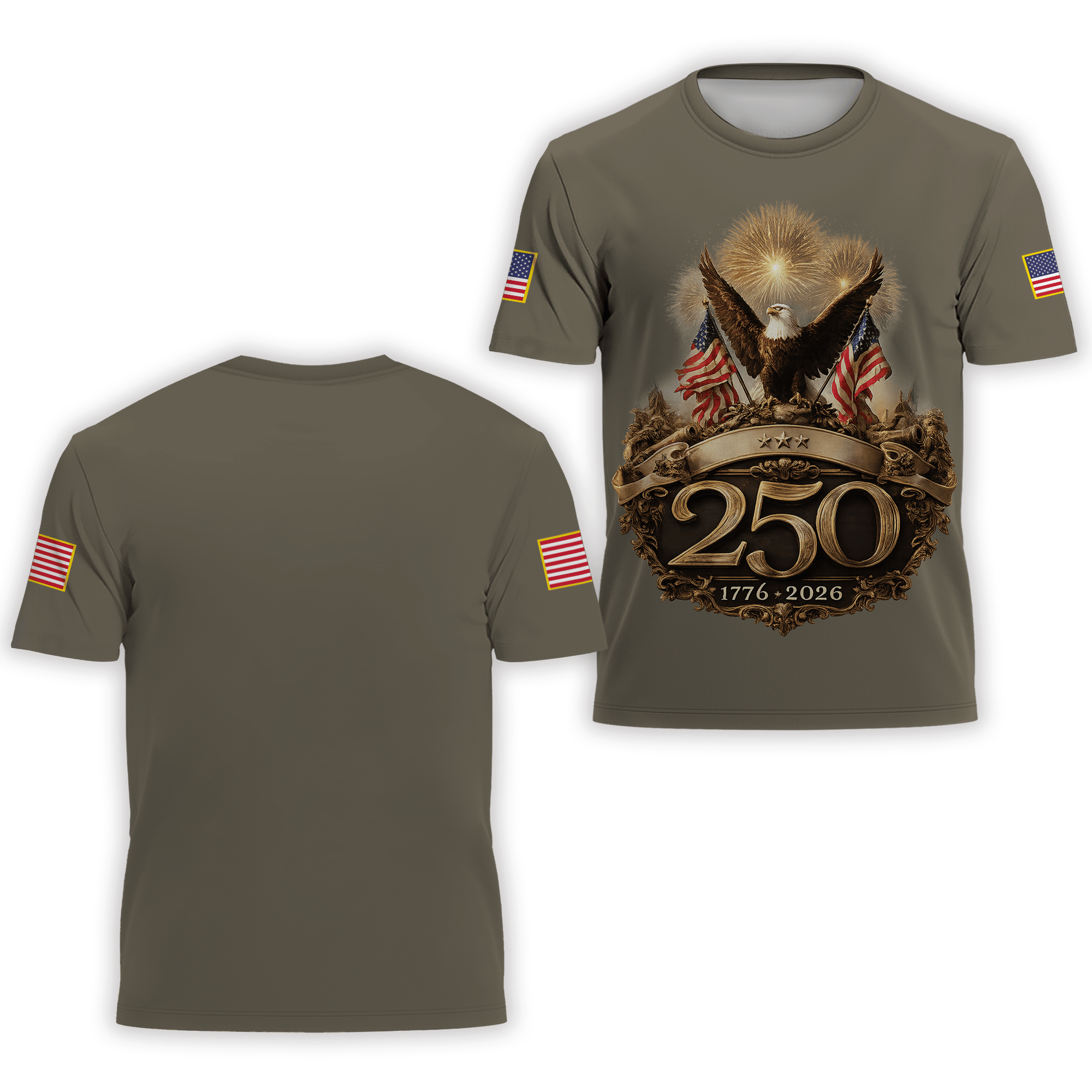 Premium America 250th Anniversary T-Shirt VPVC930658, America 250th T-Shirt, America 250th Birthday, Gifts For US Veteran, Gifts For Independence Day, Veterans Day