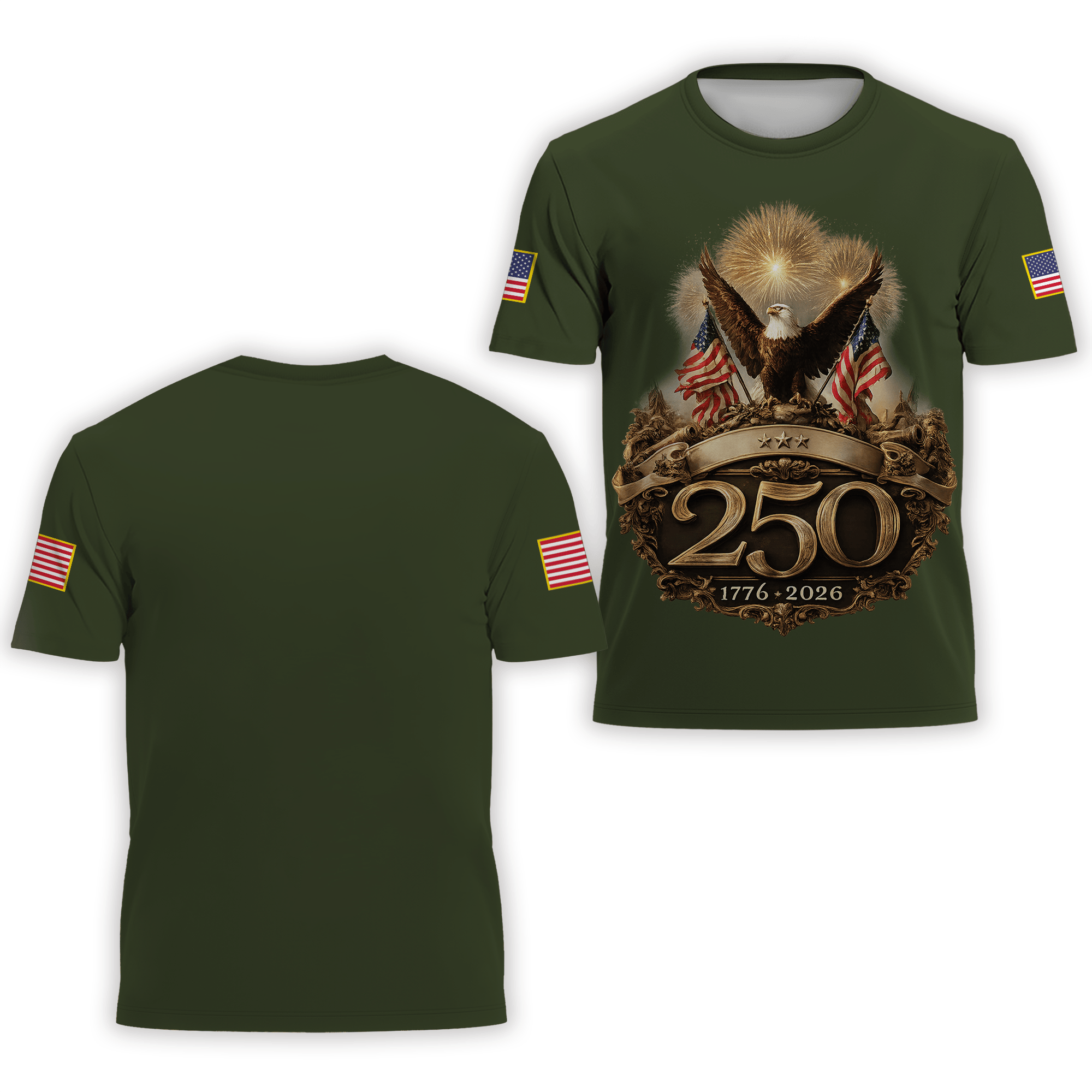 Premium America 250th Anniversary T-Shirt VPVC930659, America 250th T-Shirt, America 250th Birthday, Gifts For US Veteran, Gifts For Independence Day, Veterans Day
