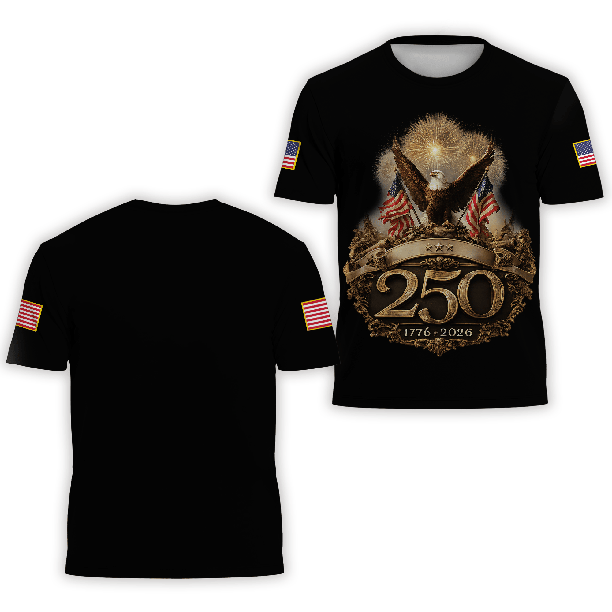 Premium America 250th Anniversary T-Shirt VPVC930660, America 250th T-Shirt, America 250th Birthday, Gifts For US Veteran, Gifts For Independence Day, Veterans Day