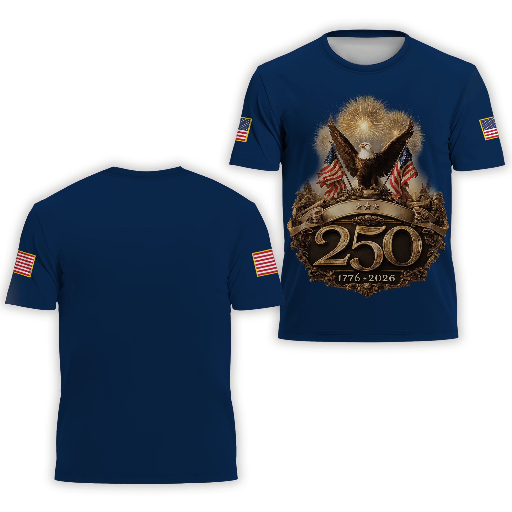 Premium America 250th Anniversary T-Shirt VPVC930661, America 250th T-Shirt, America 250th Birthday, Gifts For US Veteran, Gifts For Independence Day, Veterans Day
