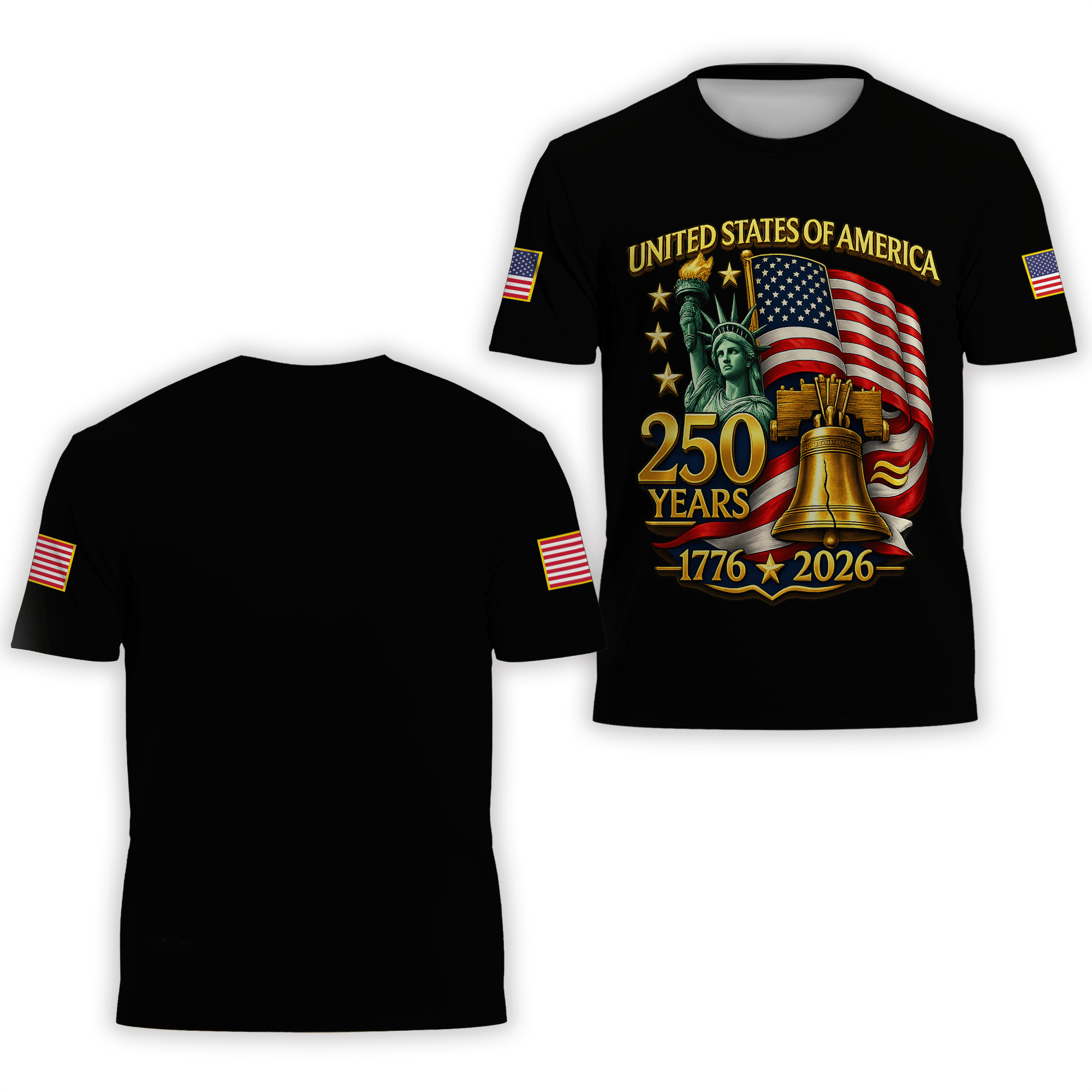 Premium America 250th Anniversary T-Shirt VPVC930663, America 250th T-Shirt, America 250th Birthday, Gifts For US Veteran, Gifts For Independence Day, Veterans Day