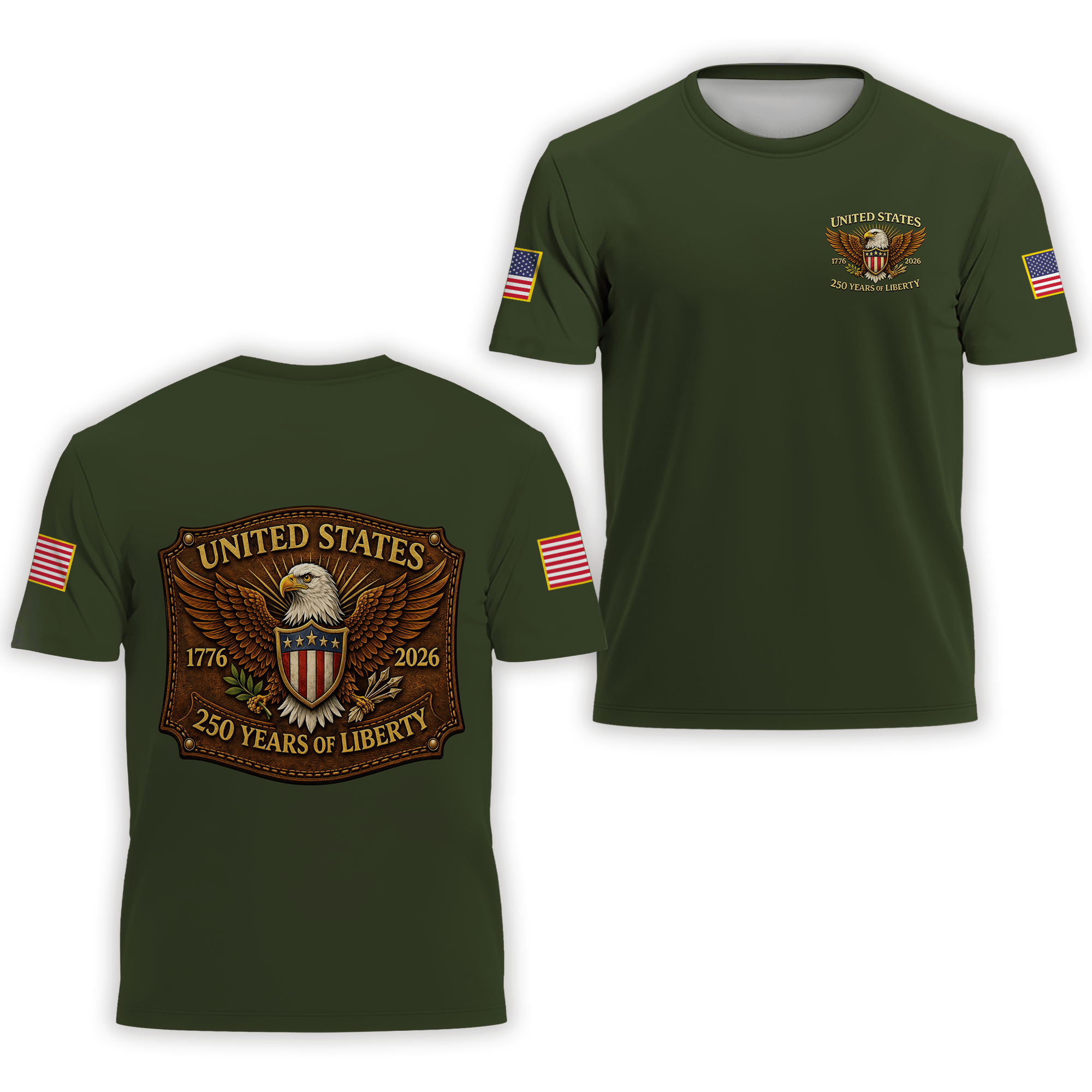 Premium America 250th Anniversary T-Shirt VPVC930701, America 250th T-Shirt, America 250th Birthday, Gifts For US Veteran, Gifts For Independence Day, Veterans Day