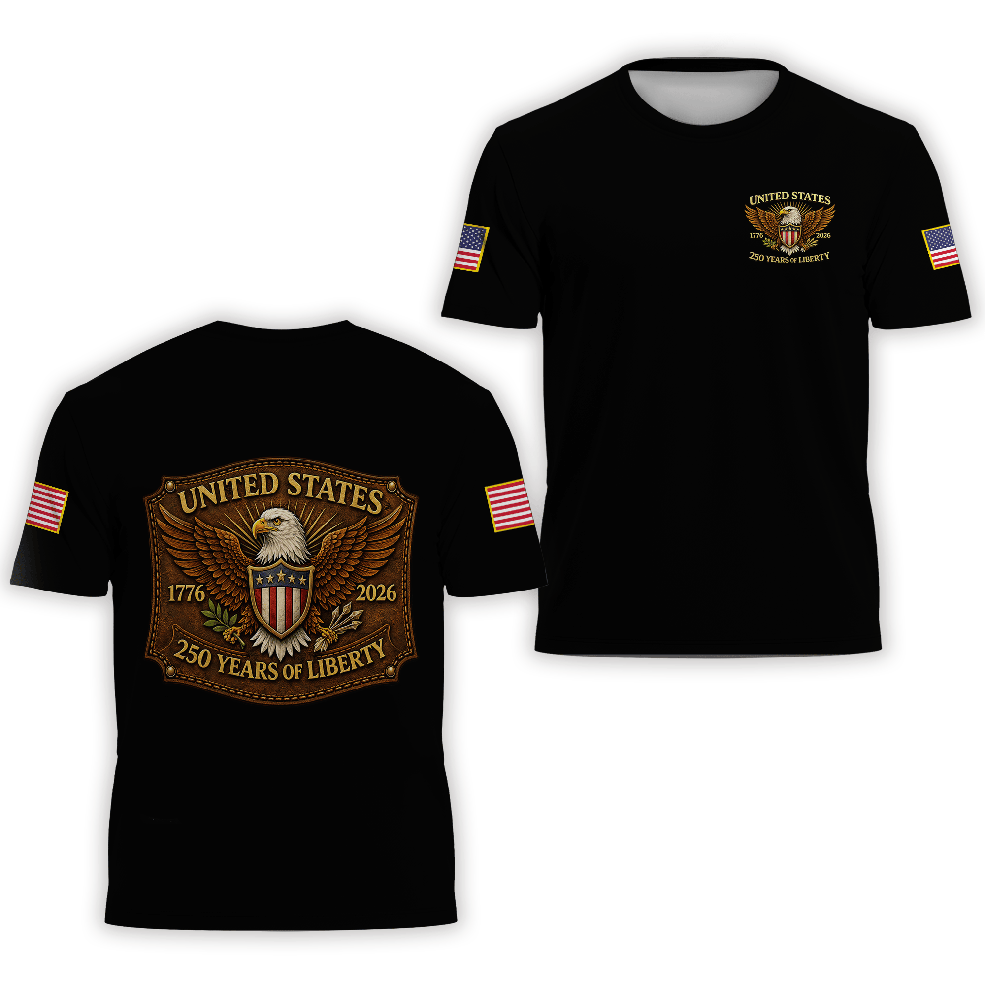 Premium America 250th Anniversary T-Shirt VPVC930702, America 250th T-Shirt, America 250th Birthday, Gifts For US Veteran, Gifts For Independence Day, Veterans Day
