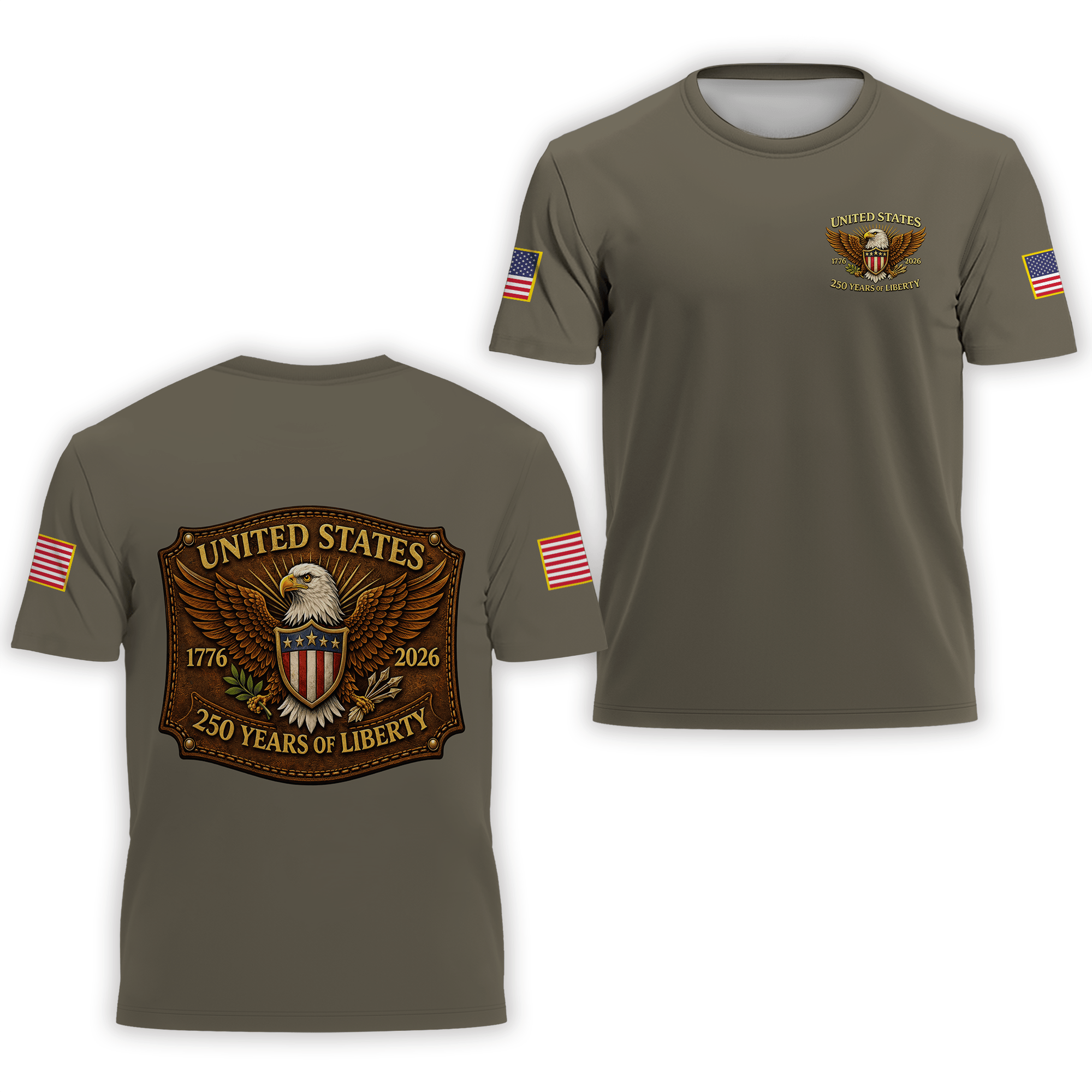Premium America 250th Anniversary T-Shirt VPVC930705, America 250th T-Shirt, America 250th Birthday, Gifts For US Veteran, Gifts For Independence Day, Veterans Day