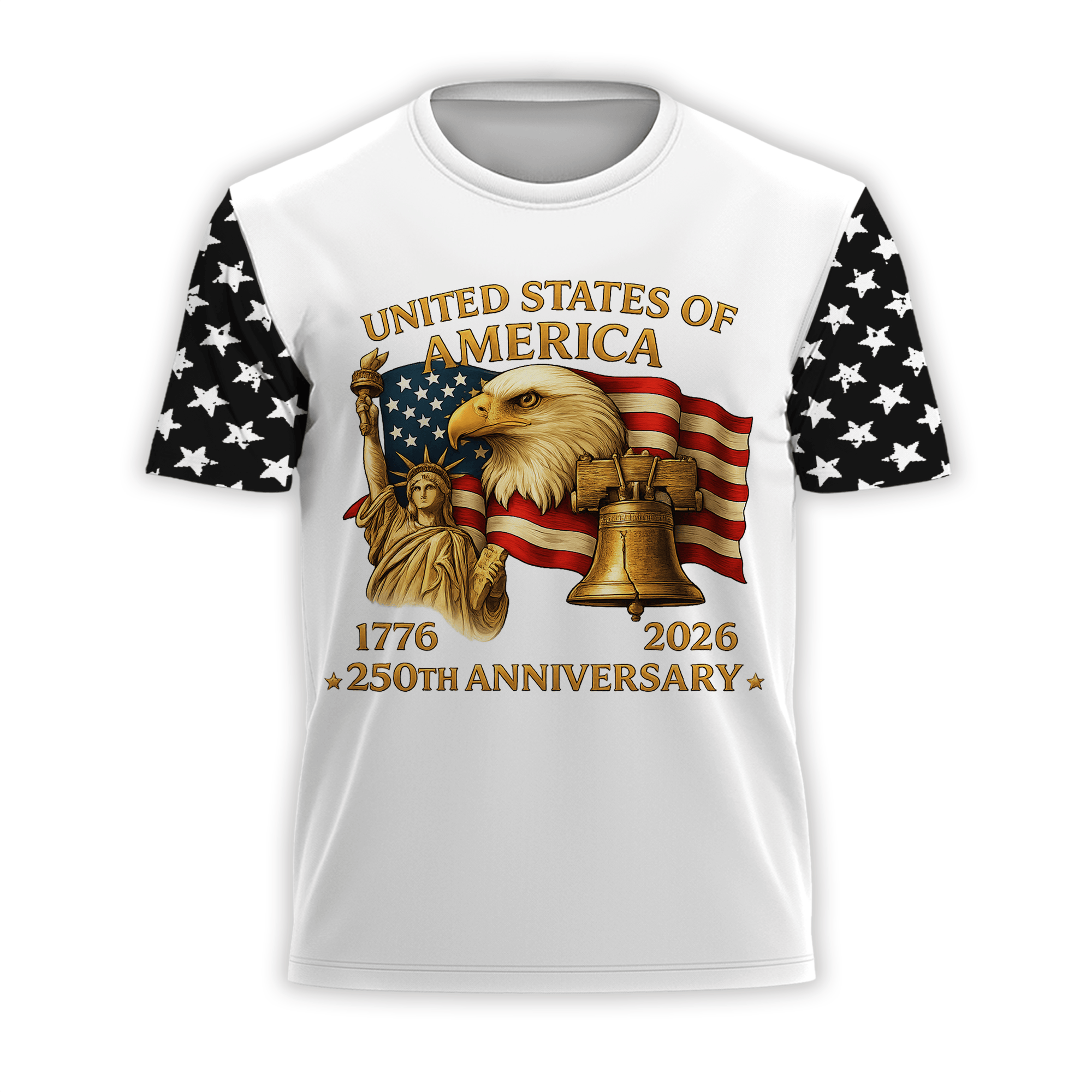 Premium America 250th Anniversary T-Shirt VPVC930756, America 250th T-Shirt, America 250th Birthday, Gifts For US Veteran, Gifts For Independence Day, Veterans Day