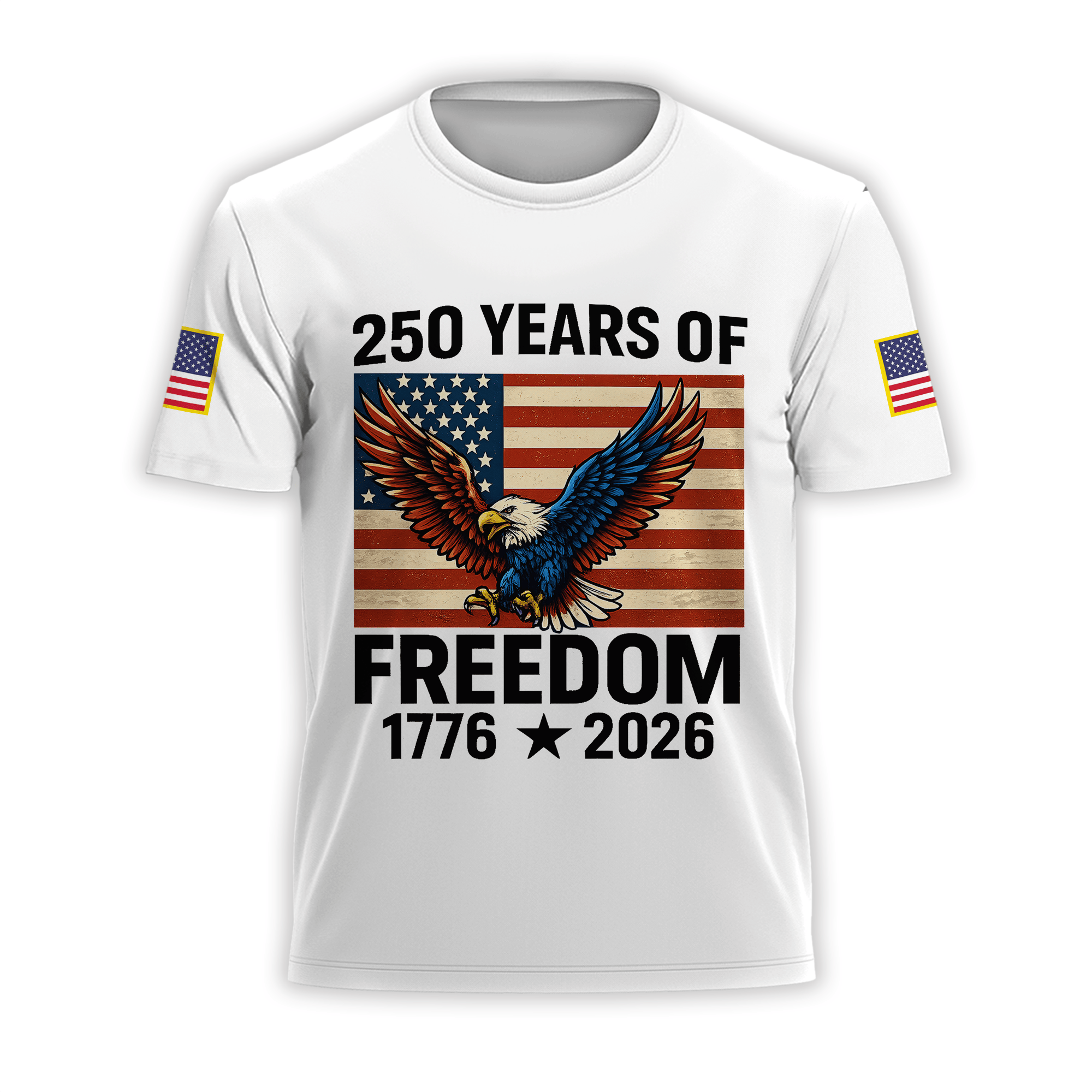 Premium America 250th Anniversary T-Shirt VPVC930770, America 250th T-Shirt, America 250th Birthday, Gifts For US Veteran, Gifts For Independence Day, Veterans Day