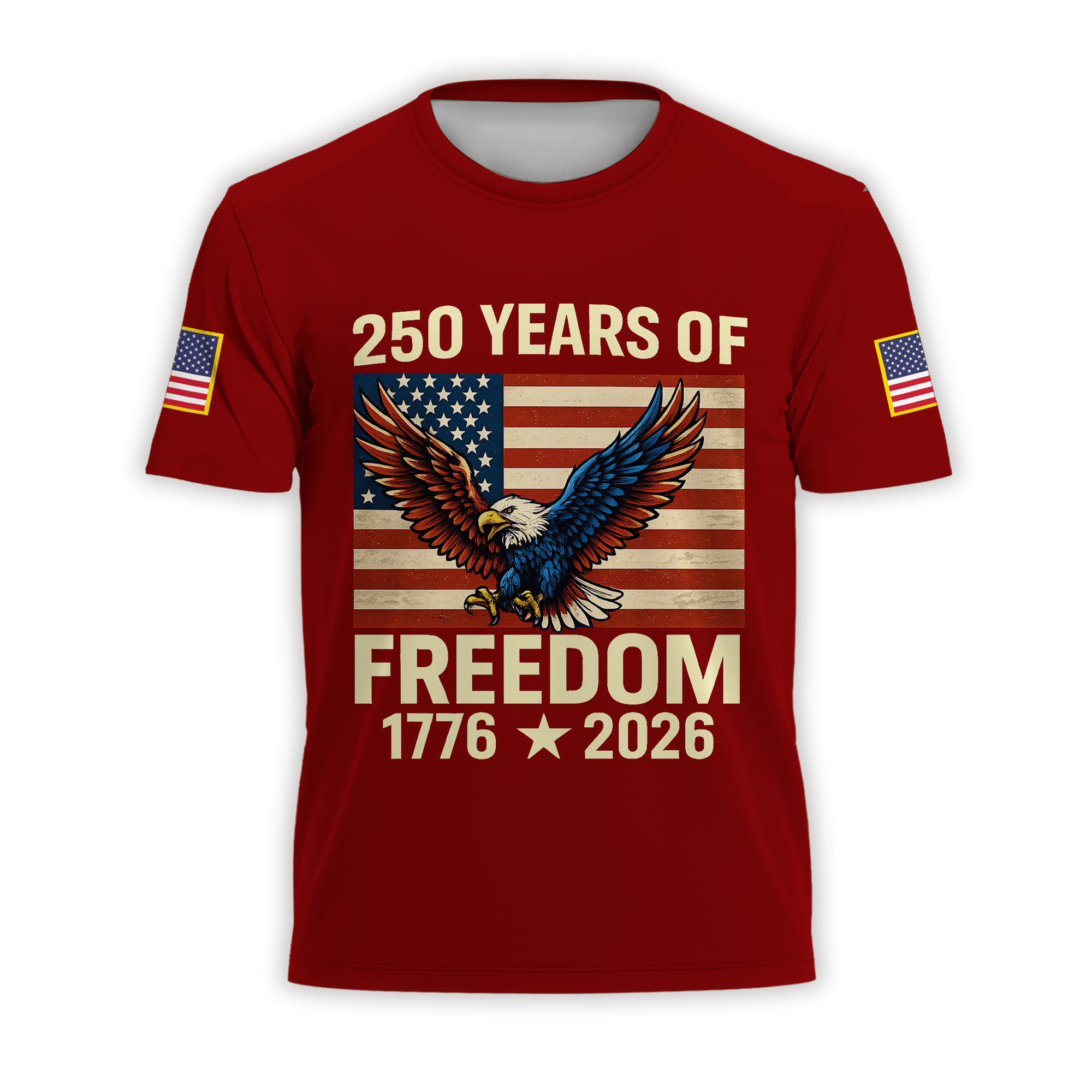 Premium America 250th Anniversary T-Shirt VPVC930771, America 250th T-Shirt, America 250th Birthday, Gifts For US Veteran, Gifts For Independence Day, Veterans Day