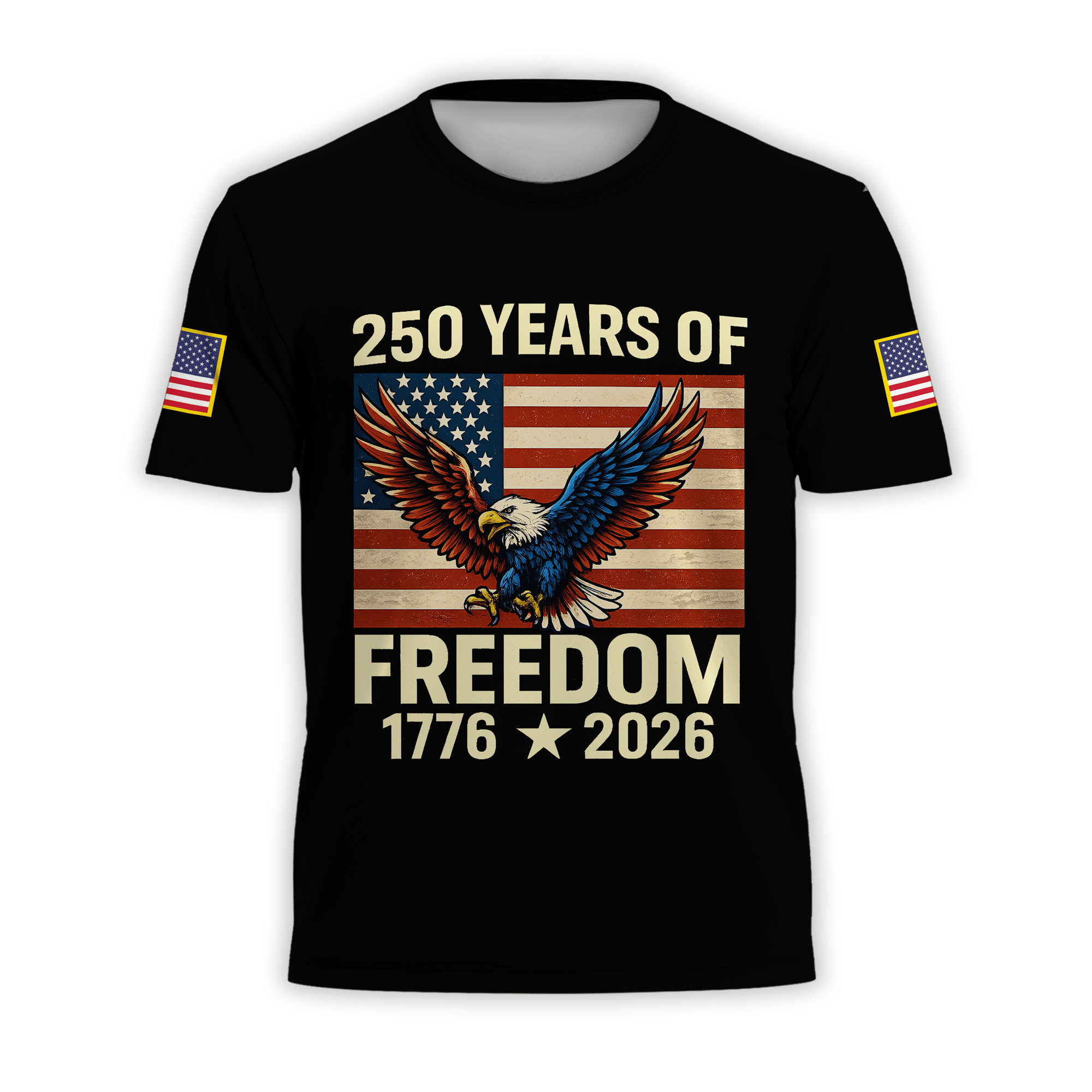 Premium America 250th Anniversary T-Shirt VPVC930775, America 250th T-Shirt, America 250th Birthday, Gifts For US Veteran, Gifts For Independence Day, Veterans Day