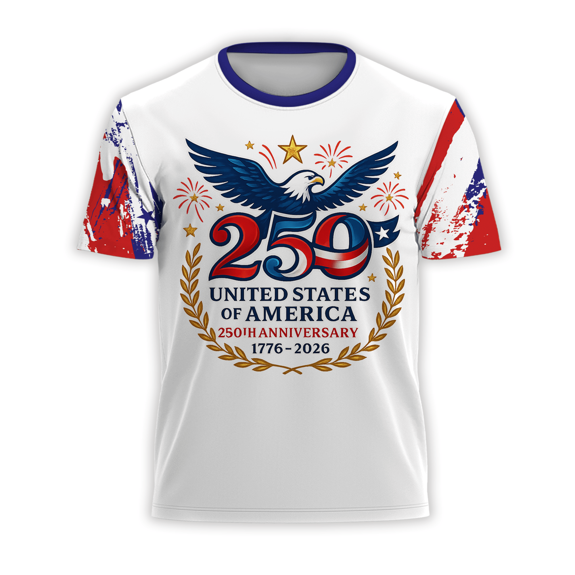 Premium America 250th Anniversary T-Shirt VPVC930776, America 250th T-Shirt, America 250th Birthday, Gifts For US Veteran, Gifts For Independence Day, Veterans Day