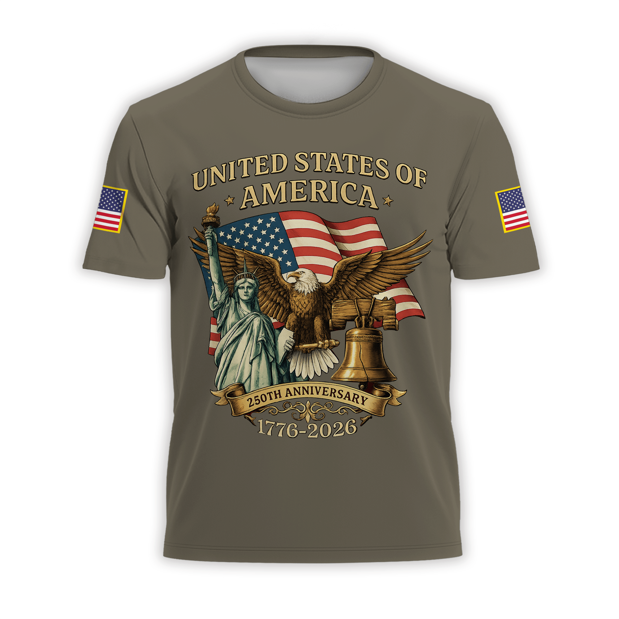 Premium America 250th Anniversary T-Shirt VPVC930791, America 250th T-Shirt, America 250th Birthday, Gifts For US Veteran, Gifts For Independence Day, Veterans Day