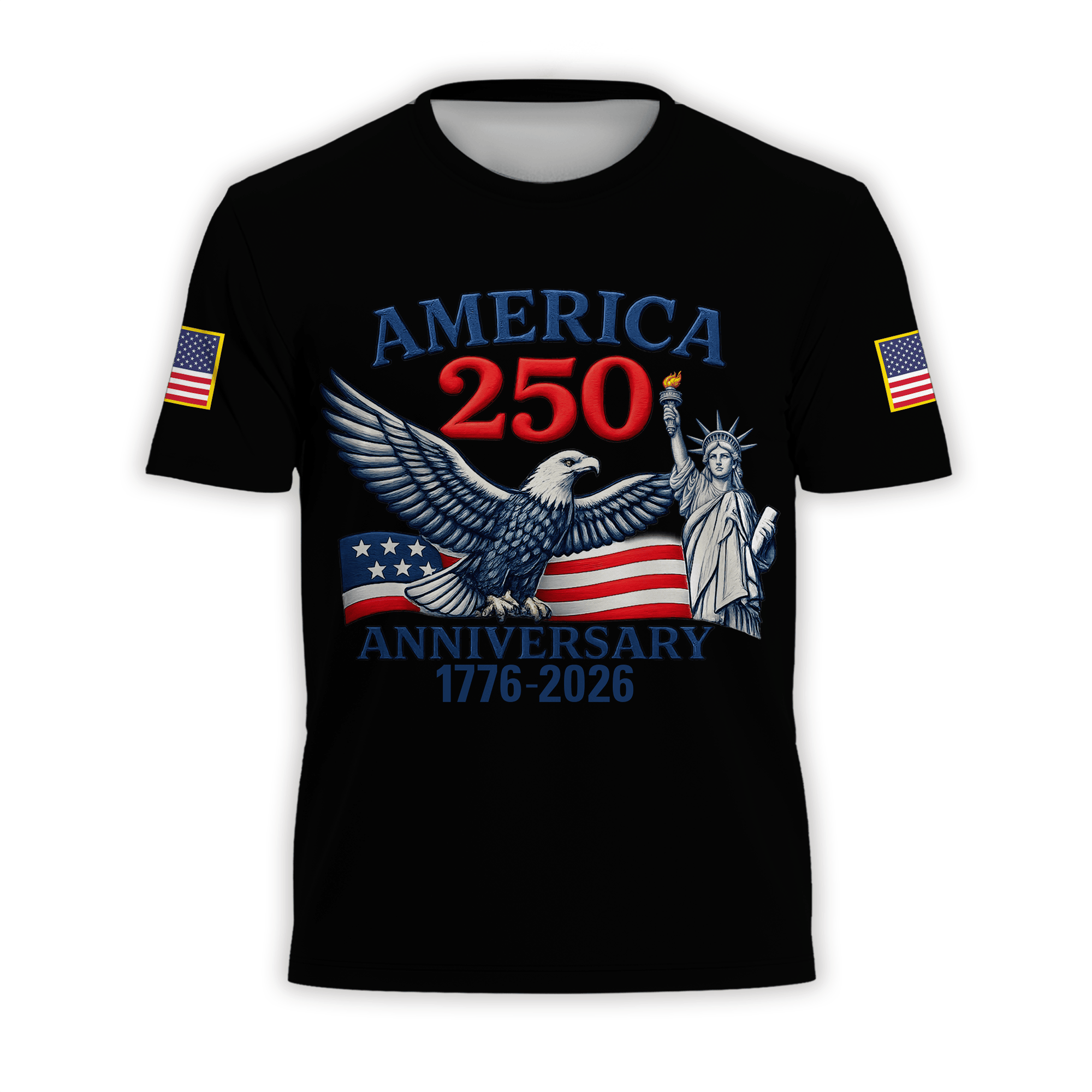Premium America 250th Anniversary T-Shirt VPVC930798, America 250th T-Shirt, America 250th Birthday, Gifts For US Veteran, Gifts For Independence Day, Veterans Day