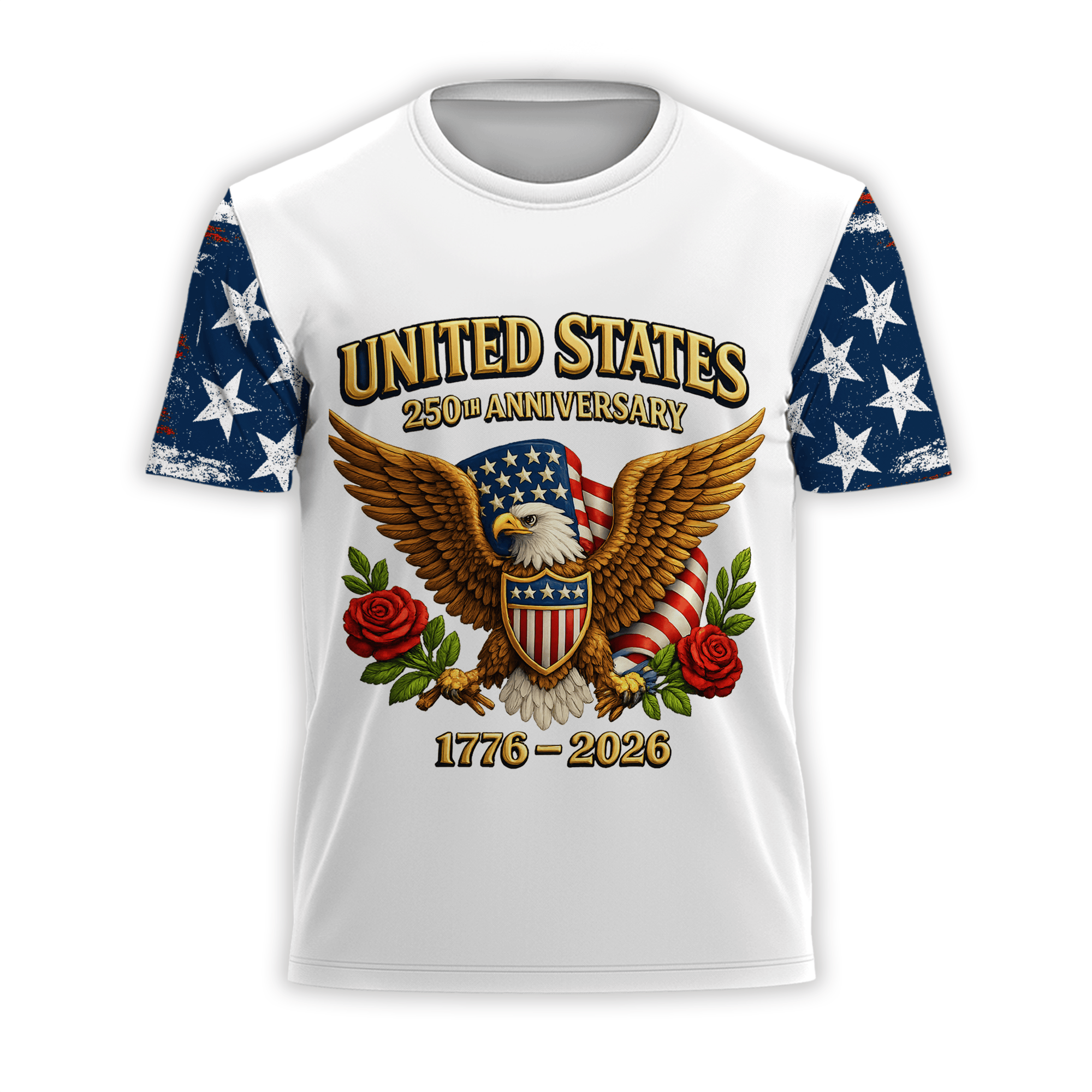 Premium America 250th Anniversary T-Shirt VPVC930809, America 250th T-Shirt, America 250th Birthday, Gifts For US Veteran, Gifts For Independence Day, Veterans Day