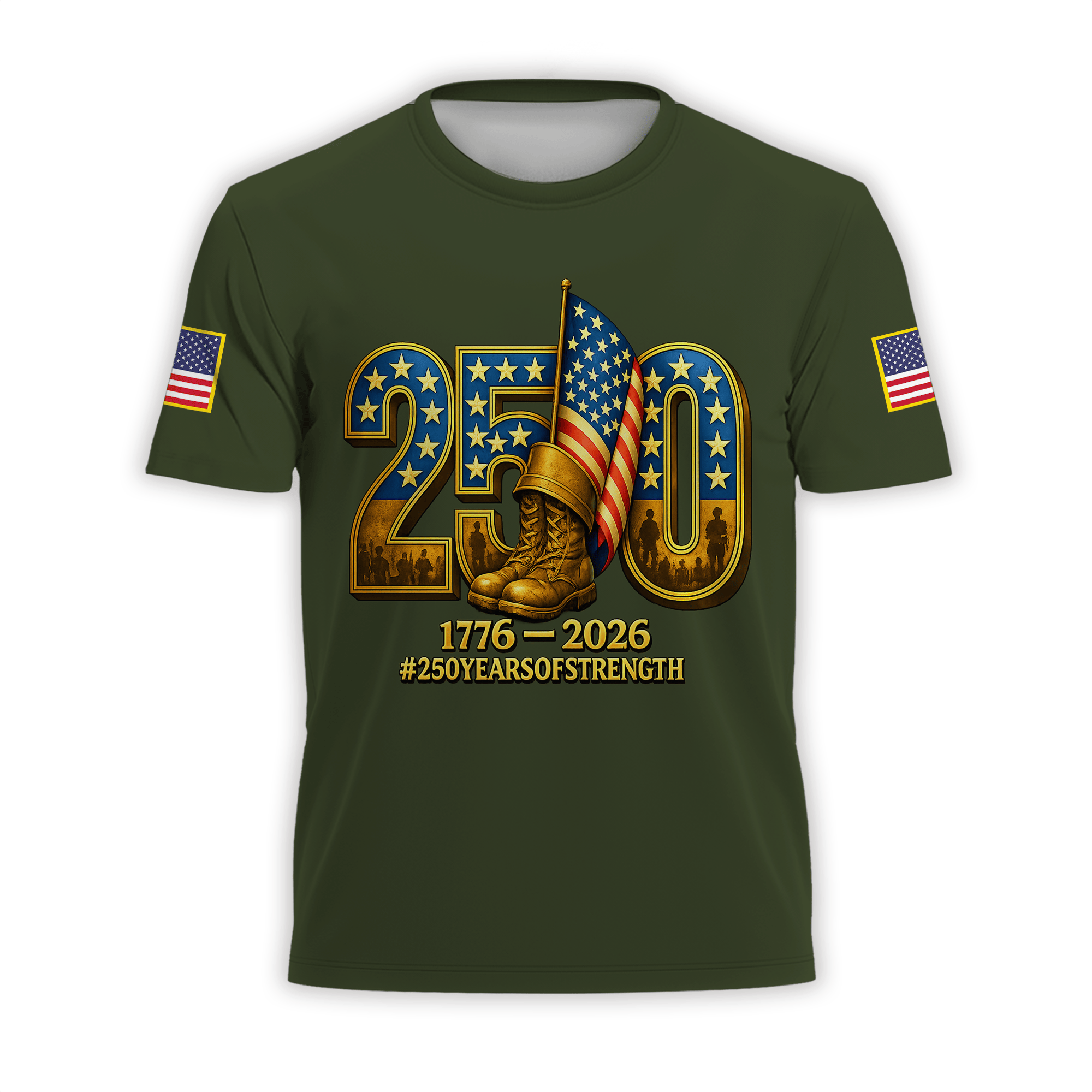 Premium America 250th Anniversary T-Shirt VPVC930814, America 250th T-Shirt, America 250th Birthday, Gifts For US Veteran, Gifts For Independence Day, Veterans Day