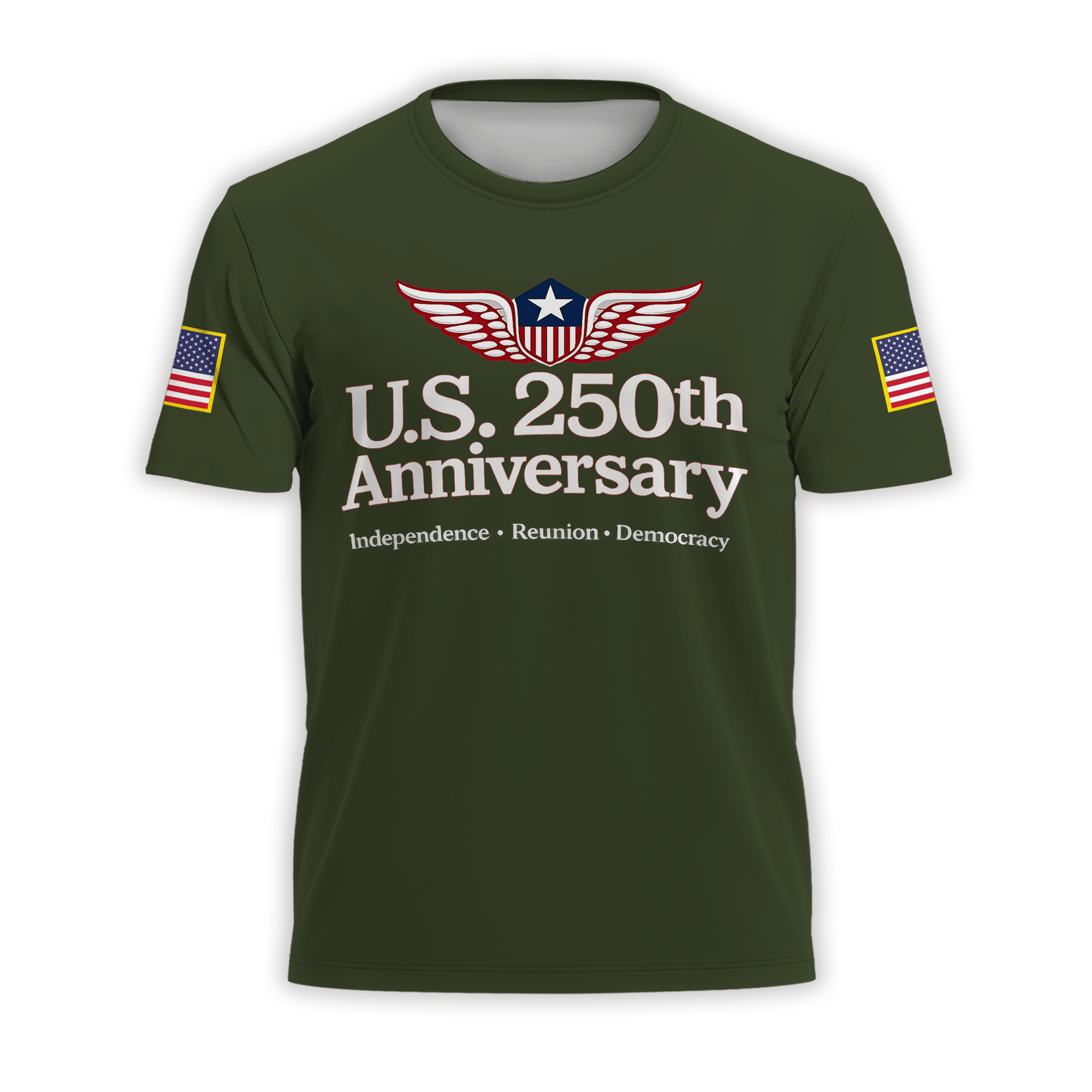 Premium America 250th Anniversary T-Shirt VPVC930817, America 250th T-Shirt, America 250th Birthday, Gifts For US Veteran, Gifts For Independence Day, Veterans Day