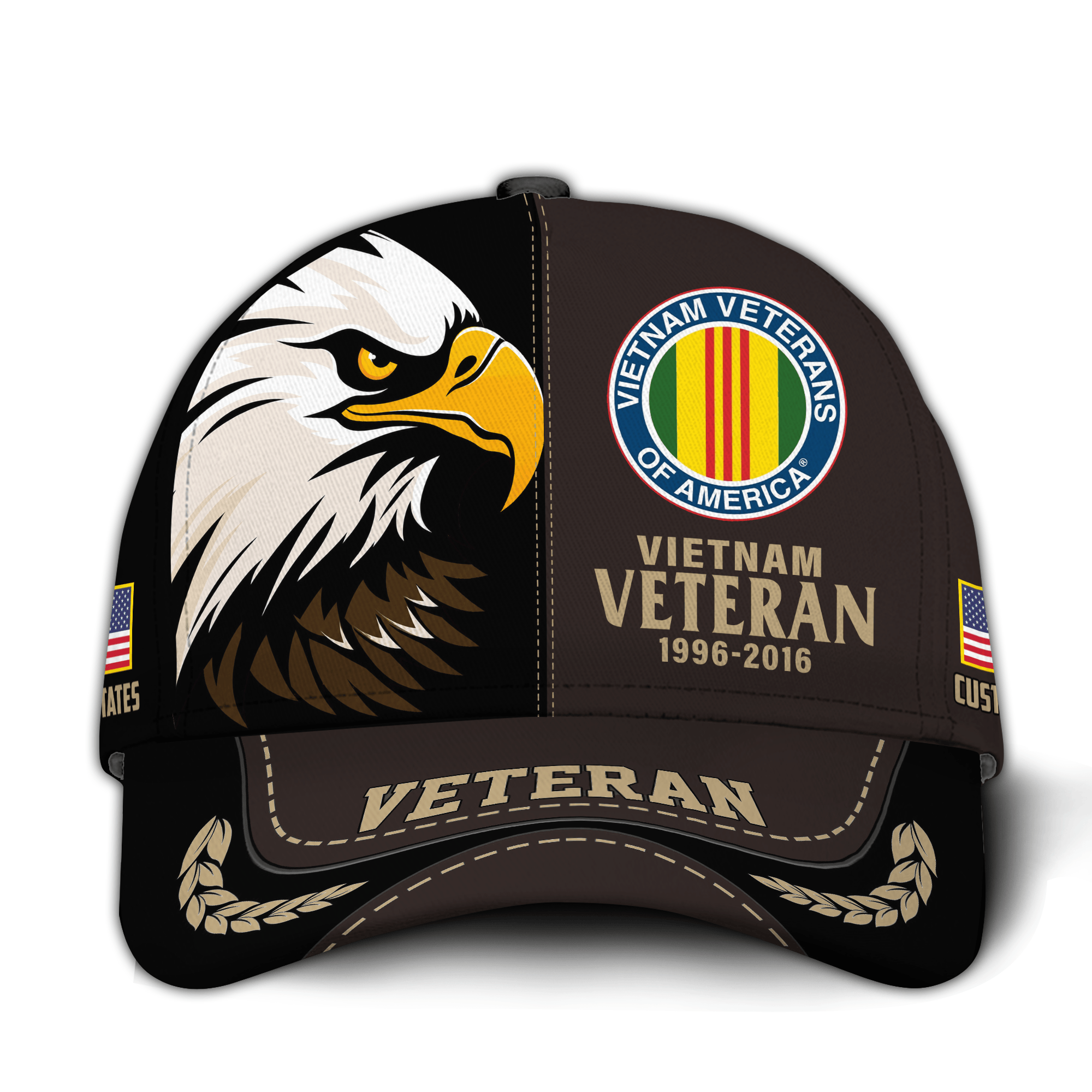 Premium Custom Vietnam Veteran Hat VPVC020976, Cap For Vietnam Veterans, Gifts For Veterans Day, Father’s Day