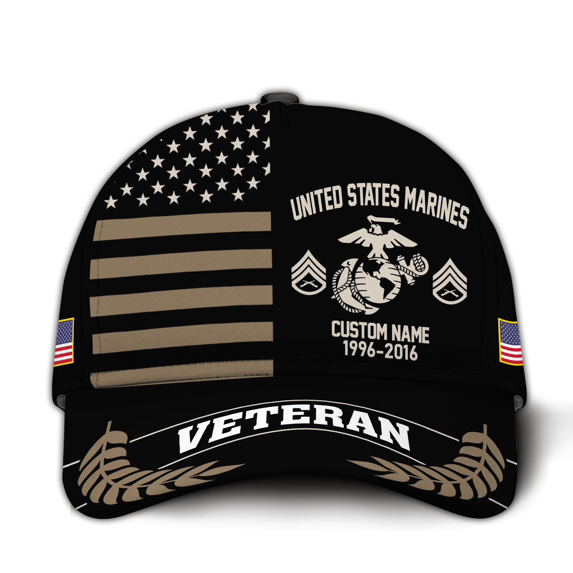 Premium Custom USMC Veteran Hat VPVC020983, Cap For Marine Veterans, Gifts For Veterans Day, Father’s Day