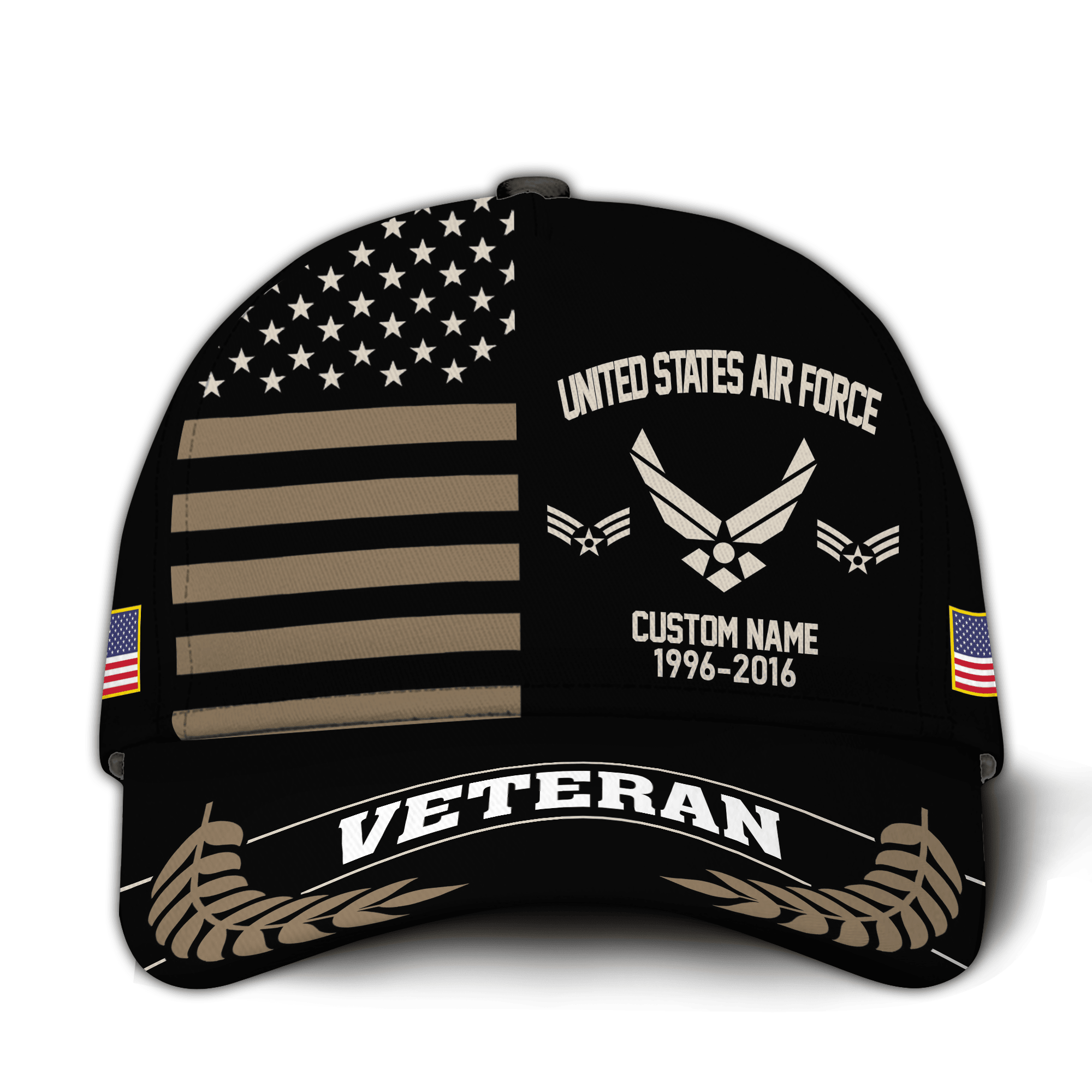 Premium Custom USAF Veteran Hat VPVC020984, Cap For Air Force Veterans, Gifts For Veterans Day, Father’s Day