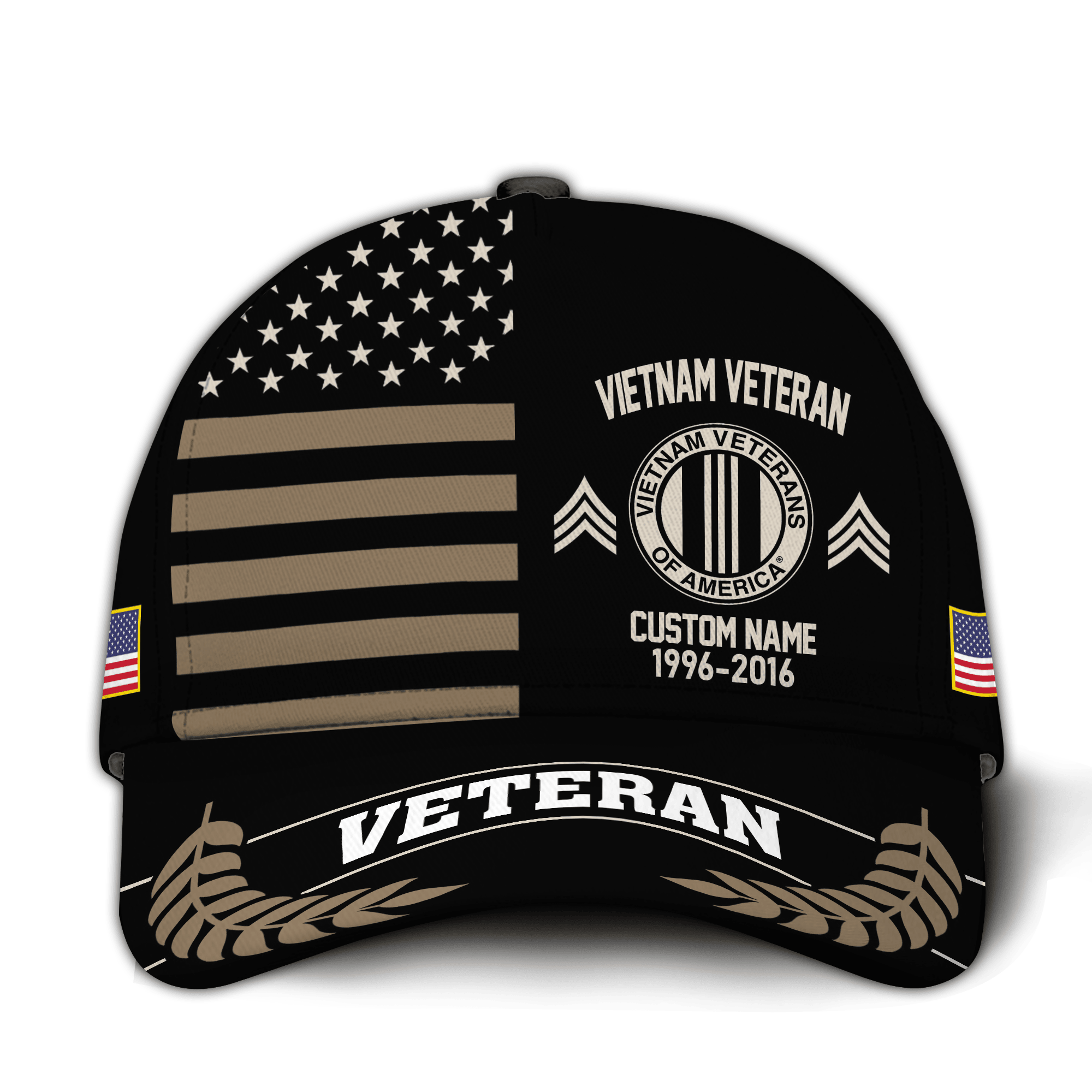 Premium Custom Vietnam Veteran Hat VPVC020986, Cap For Vietnam Veterans, Gifts For Veterans Day, Father’s Day
