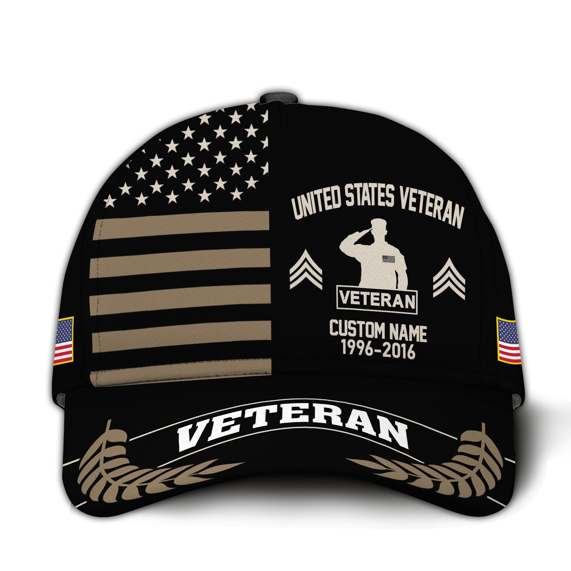 Premium Custom US Veteran Hat VPVC020987, Cap For US Veterans, Gifts For Veterans Day, Father’s Day