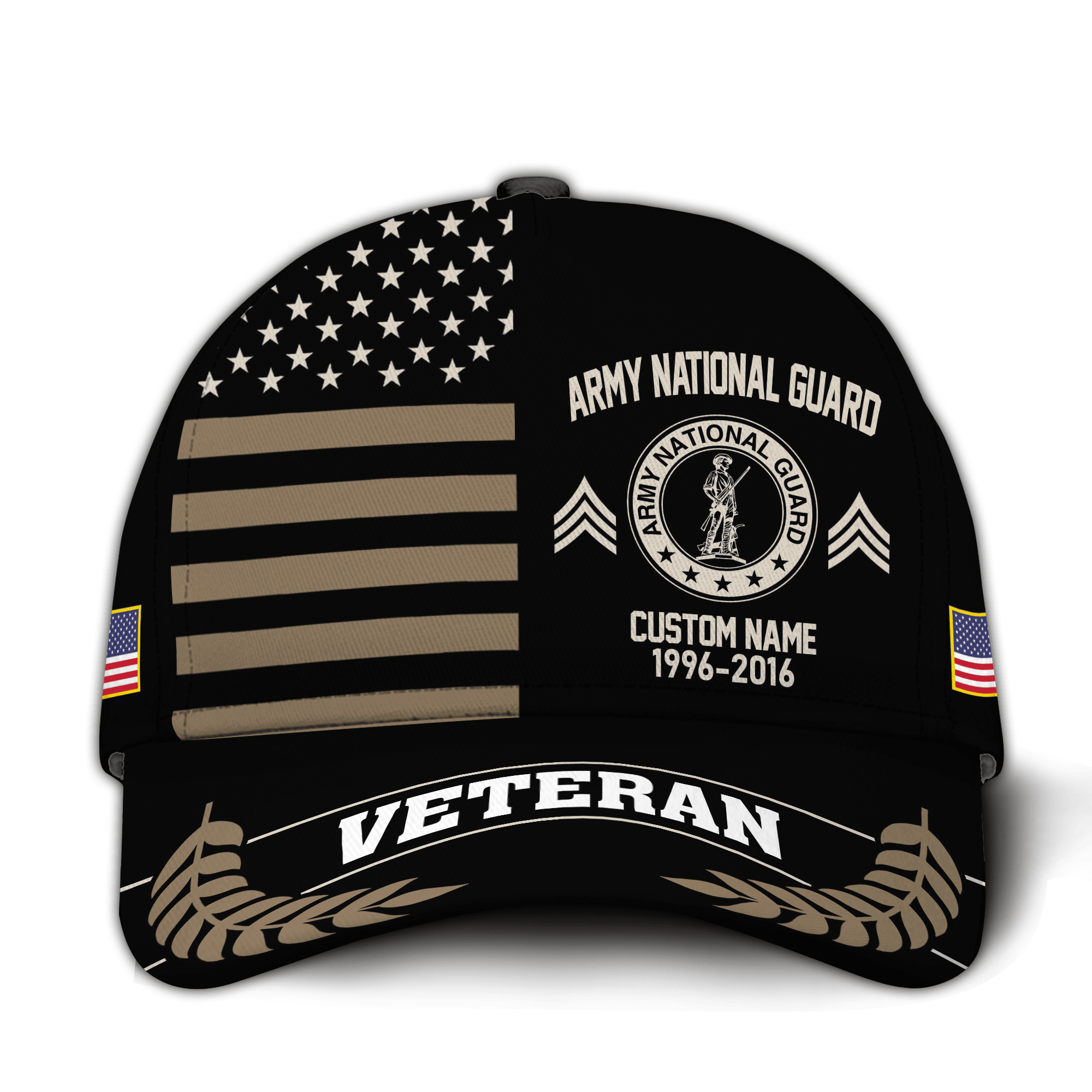 Premium Custom Army National Guard Veteran Hat VPVC020988, Cap For Army National Guard Veteran, Gifts For Veterans Day, Father’s Day