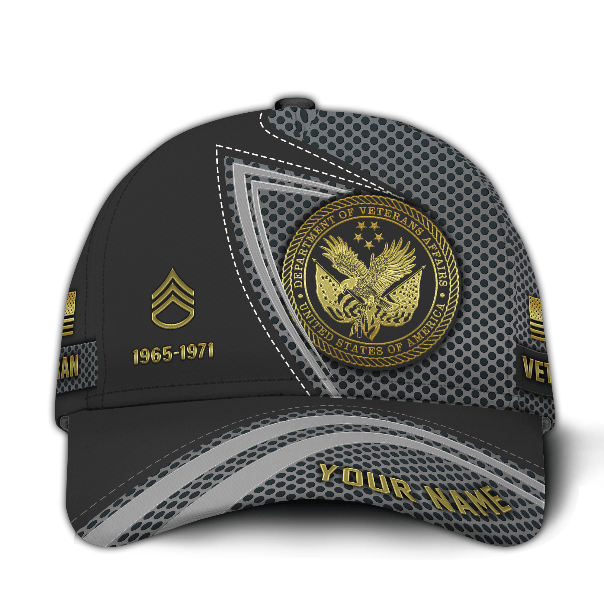 Premium Custom US Veteran Hat VPVC021057, Cap For US Veterans, Gifts For Veterans Day, Father’s Day