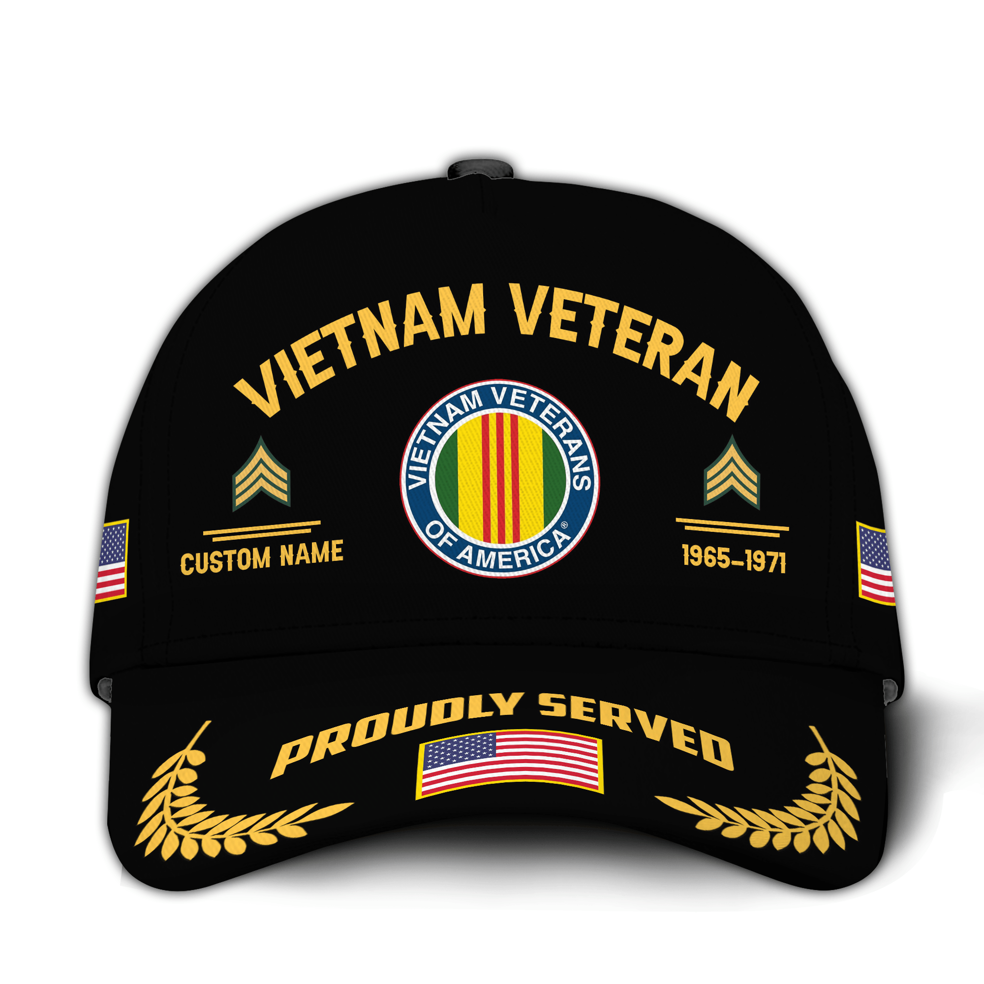 Premium Custom Vietnam Veteran Hat VPVC021086, Cap For Vietnam Veterans, Gifts For Veterans Day, Father’s Day