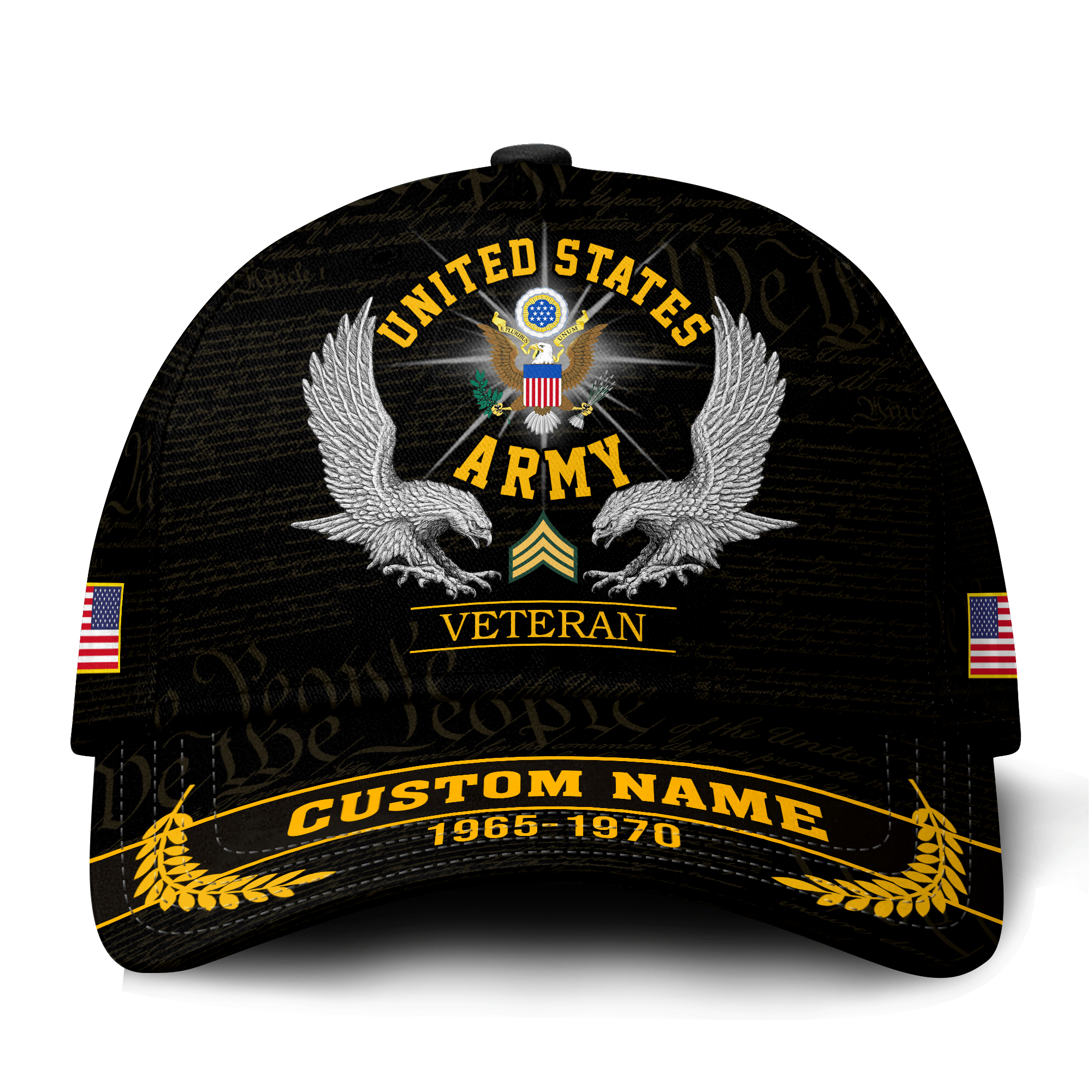 Premium Custom US Army Veteran Hat VPVC021281, Cap For Army Veterans, Gifts For Veterans Day, Father’s Day