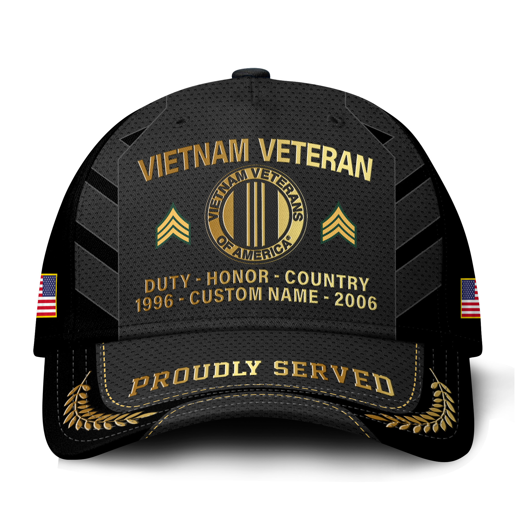 Premium Custom Vietnam Veteran Hat VPVC021346, Cap For Vietnam Veterans, Gifts For Veterans Day, Father’s Day