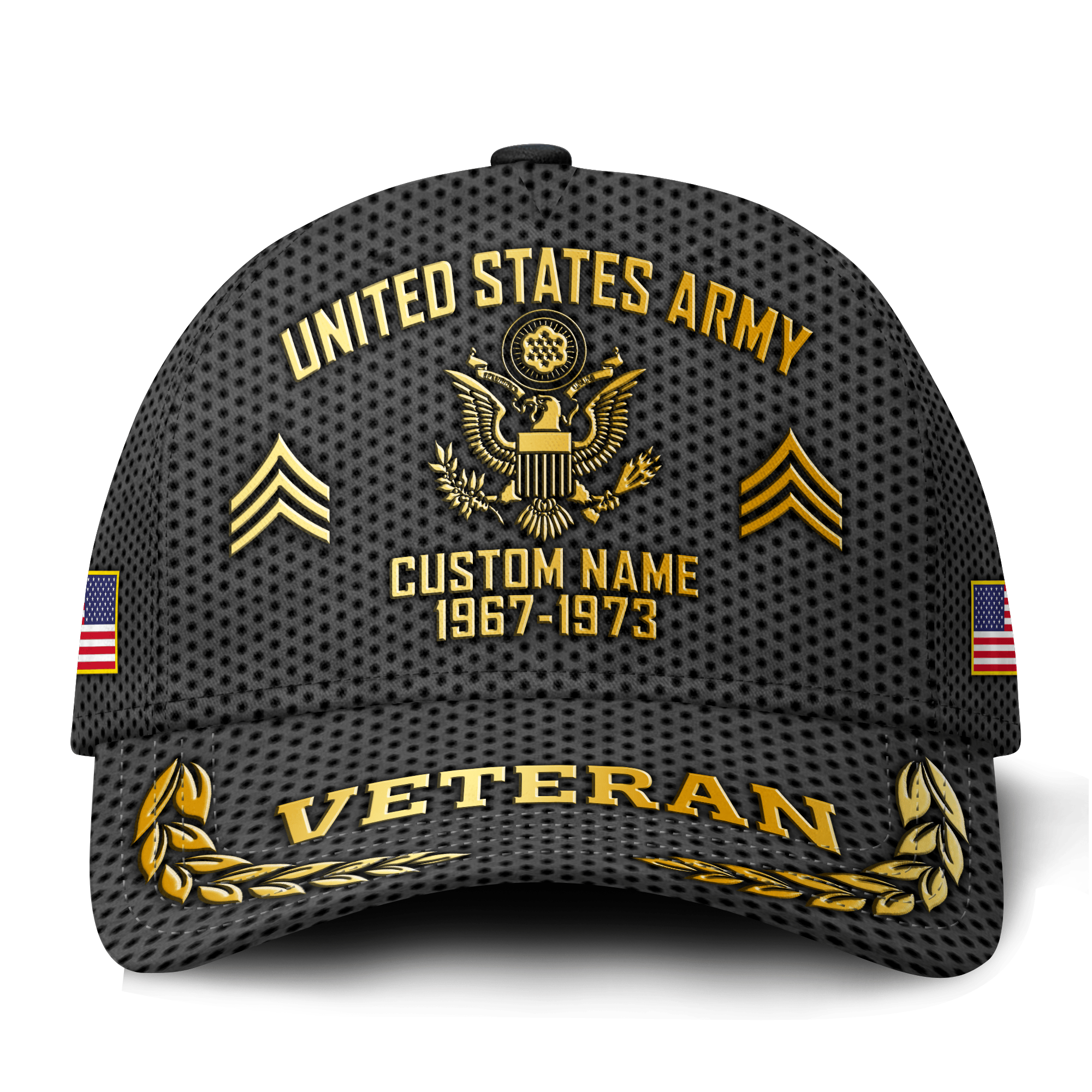 Premium Custom US Army Veteran Hat VPVC021361, Cap For Army Veterans, Gifts For Veterans Day, Father’s Day