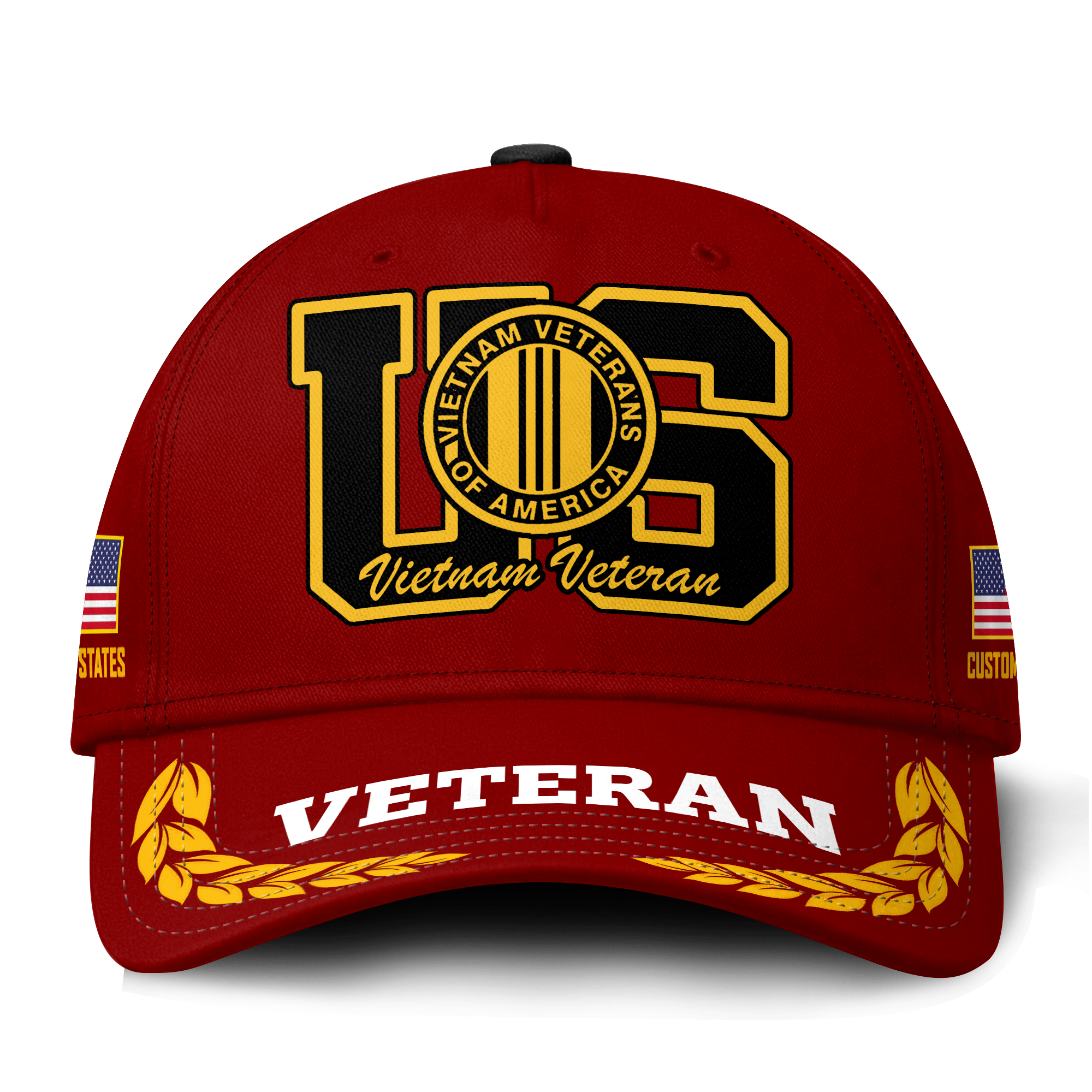 Premium Custom Vietnam Veteran Hat VPVC021376, Cap For Vietnam Veterans, Gifts For Veterans Day, Father’s Day