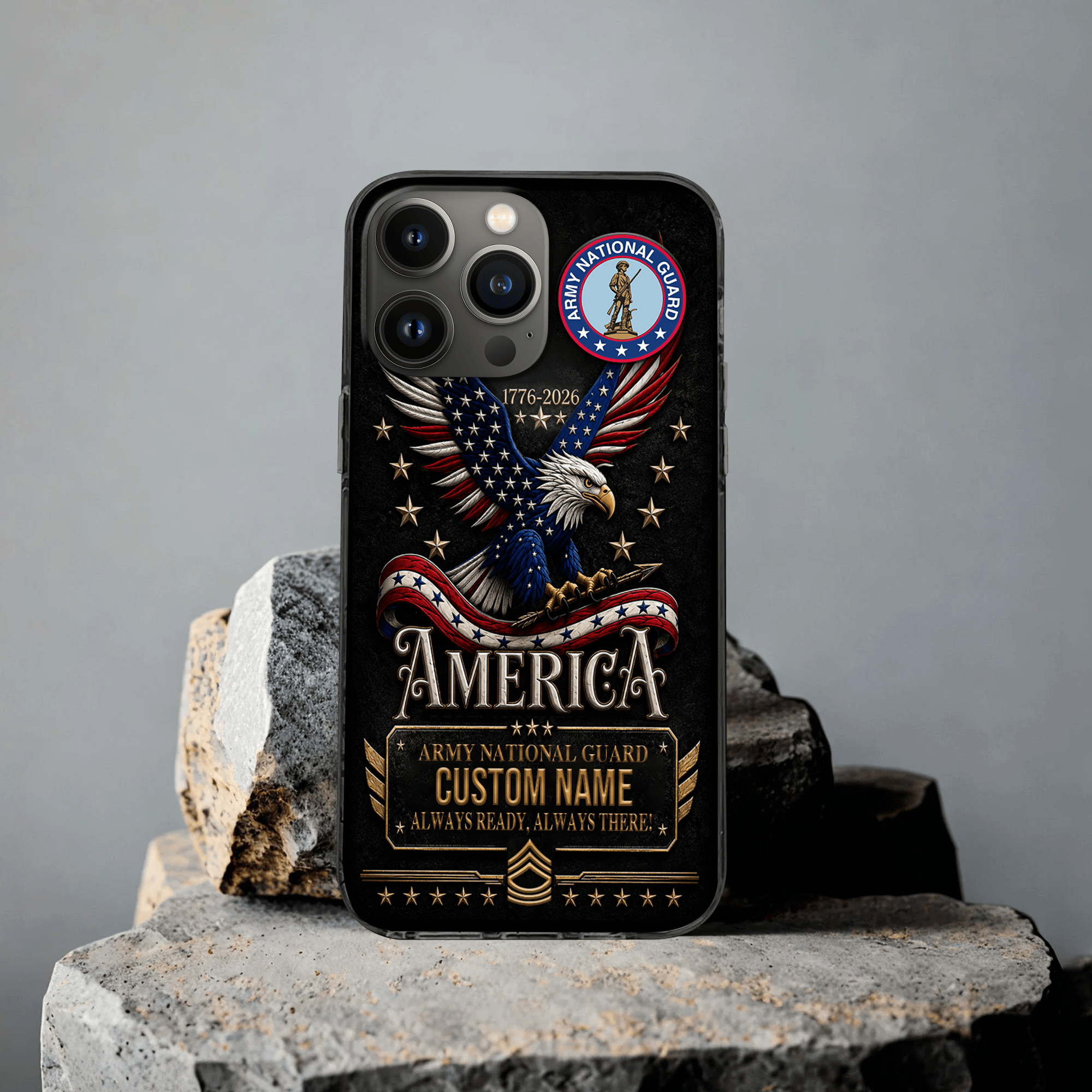 Premium Custom Army National Guard Phone Case VPVC507538, Gifts For Army National Guard Veteran, Best Gifts On Father’s Day, Veterans Day