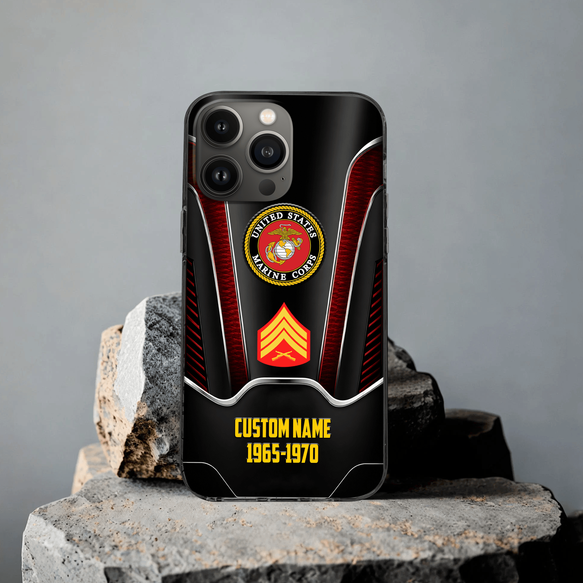 Premium Custom USMC Phone Case VPVC507543, Gifts For Marine Veteran, Best Gifts On Father’s Day, Veterans Day