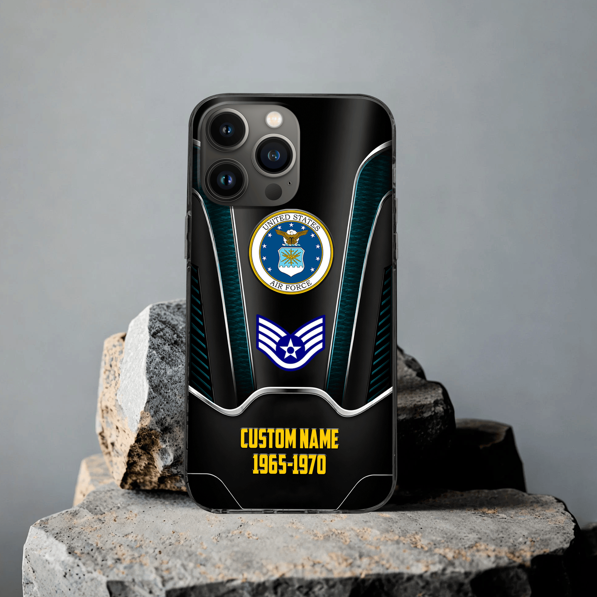 Premium Custom USAF Phone Case VPVC507544, Gifts For Air Force Veteran, Best Gifts On Father’s Day, Veterans Day