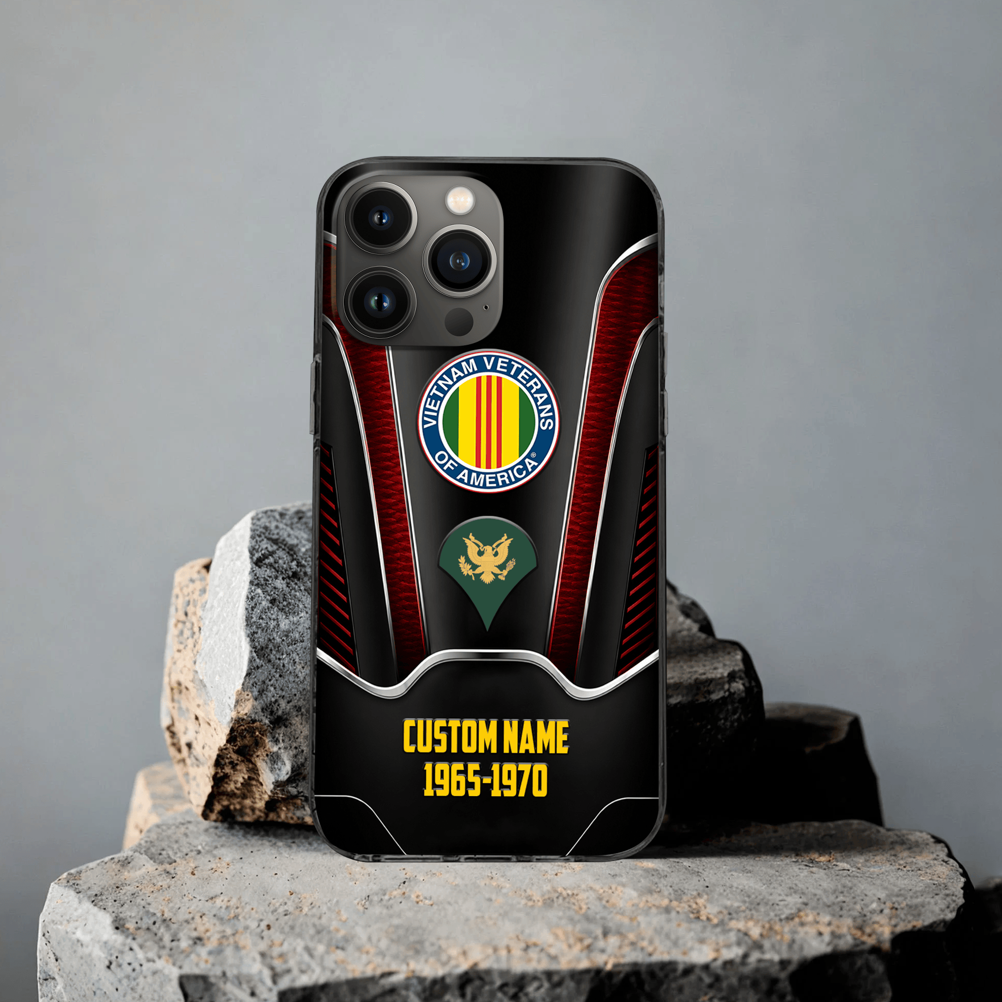 Premium Custom Vietnam Veteran Phone Case VPVC507546, Gifts For Vietnam Veterans, Best Gifts On Father’s Day, Veterans Day