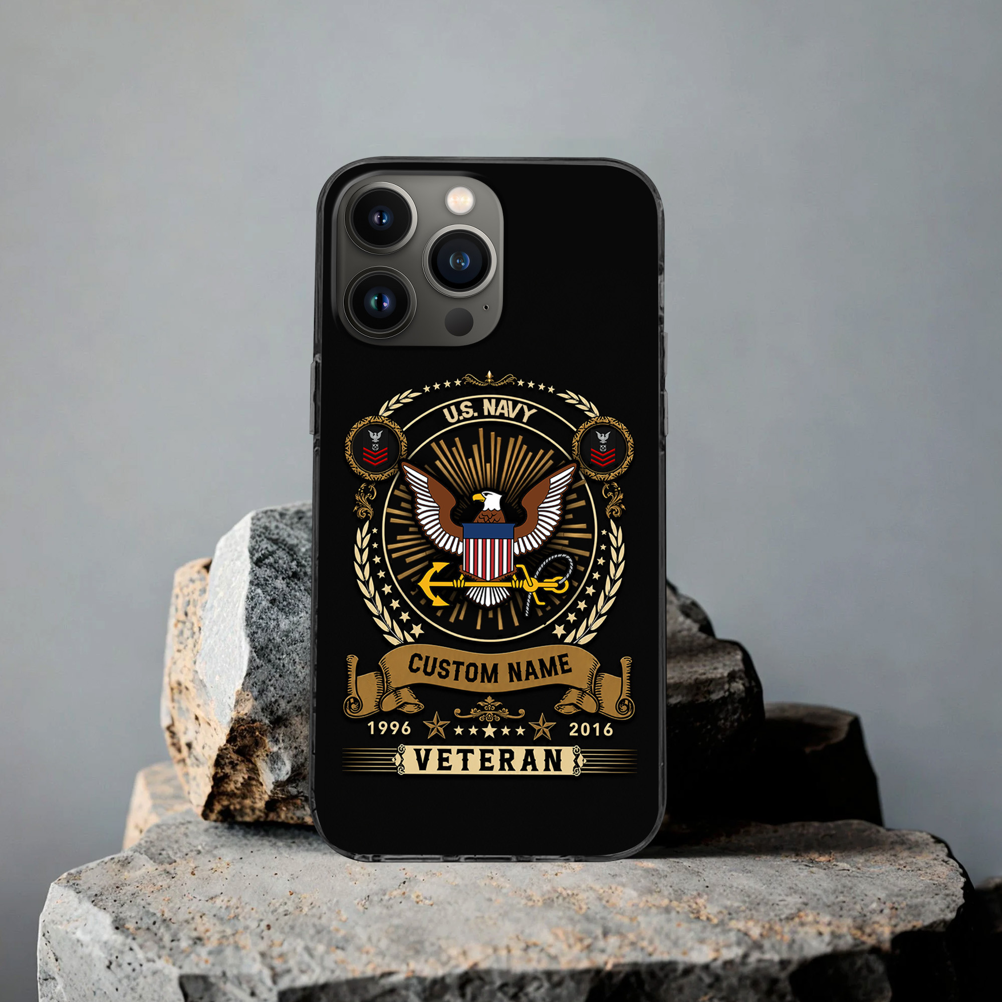 Premium Custom US Navy Phone Case VPVC507562, Gifts For Navy Veteran, Best Gifts On Father’s Day, Veterans Day