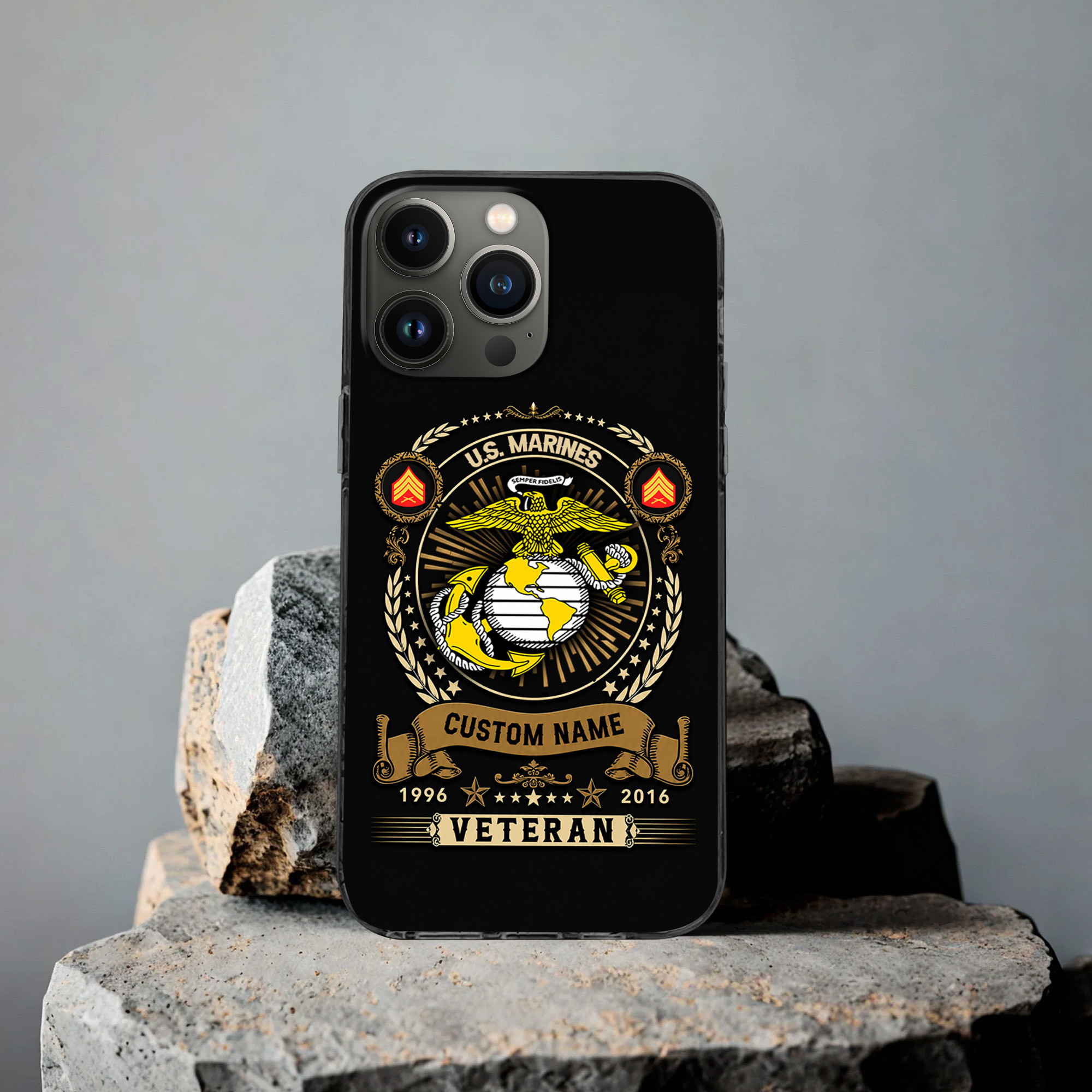 Premium Custom USMC Phone Case VPVC507563, Gifts For Marine Veteran, Best Gifts On Father’s Day, Veterans Day