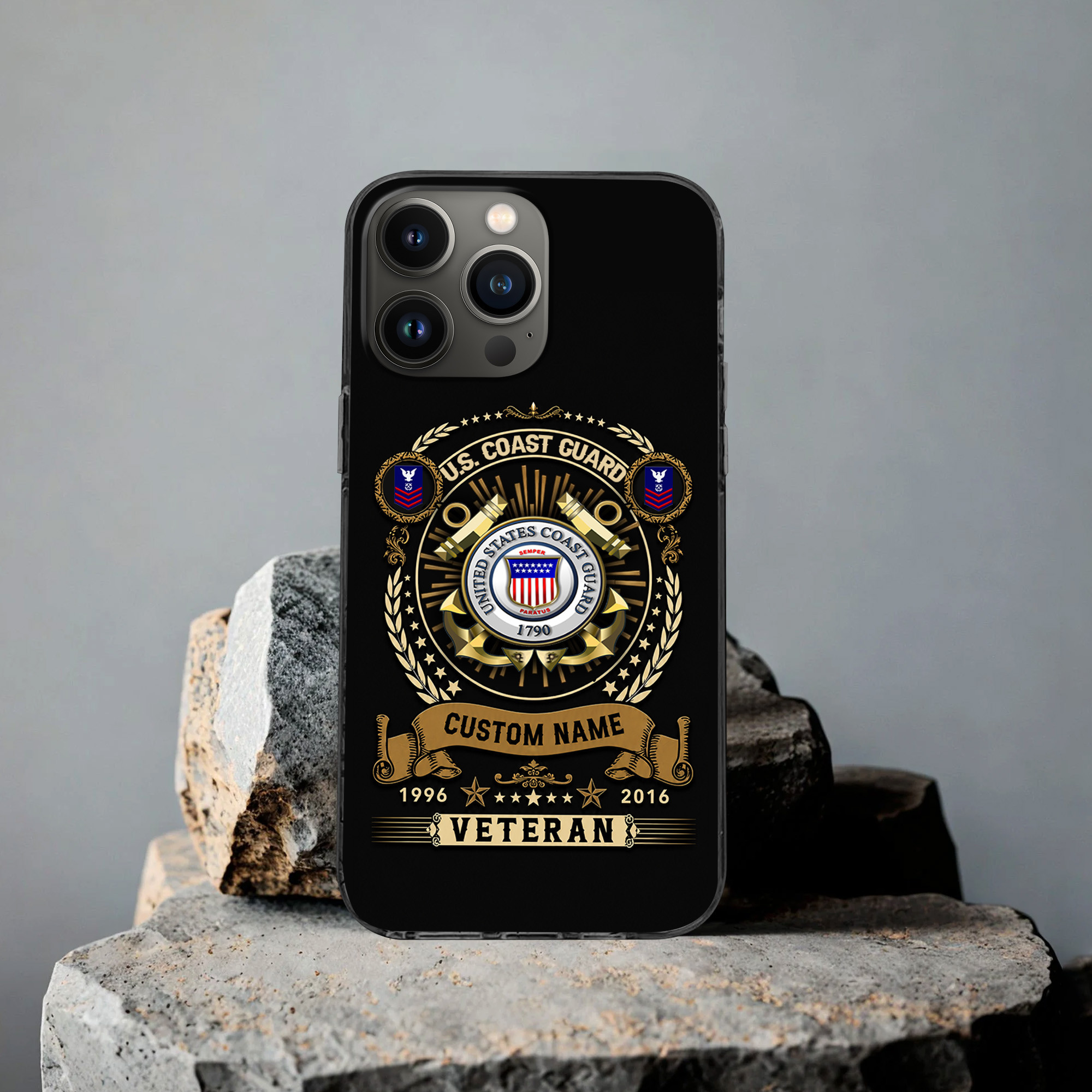 Premium Custom USCG Phone Case VPVC507565, Gifts For Coast Guard Veteran, Best Gifts On Father’s Day, Veterans Day
