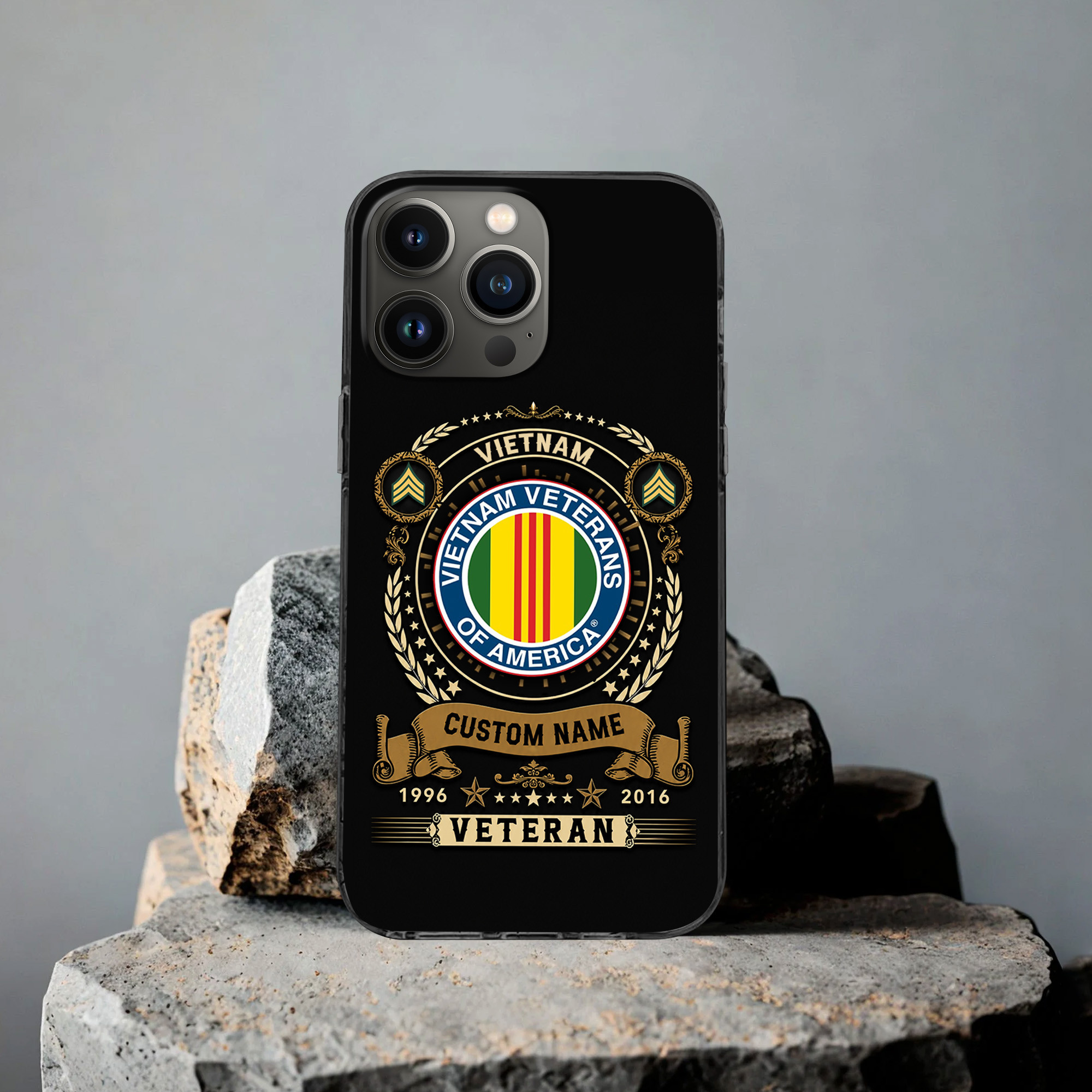 Premium Custom Vietnam Veteran Phone Case VPVC507566, Gifts For Vietnam Veterans, Best Gifts On Father’s Day, Veterans Day