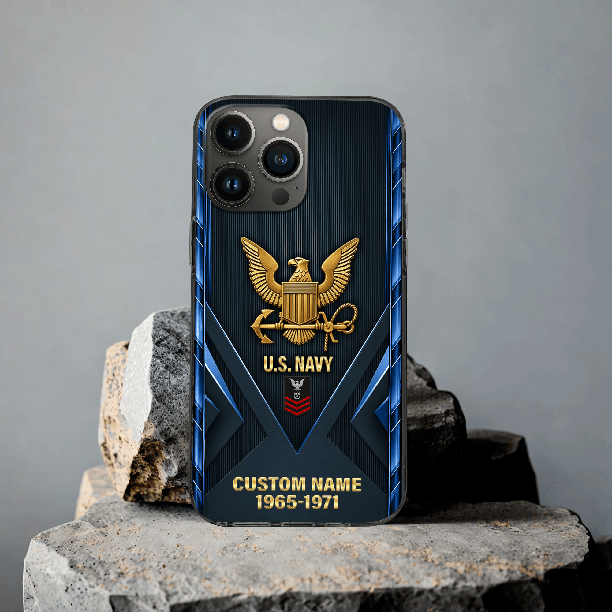 Premium Custom US Navy Phone Case VPVC507572, Gifts For Navy Veteran, Best Gifts On Father’s Day, Veterans Day