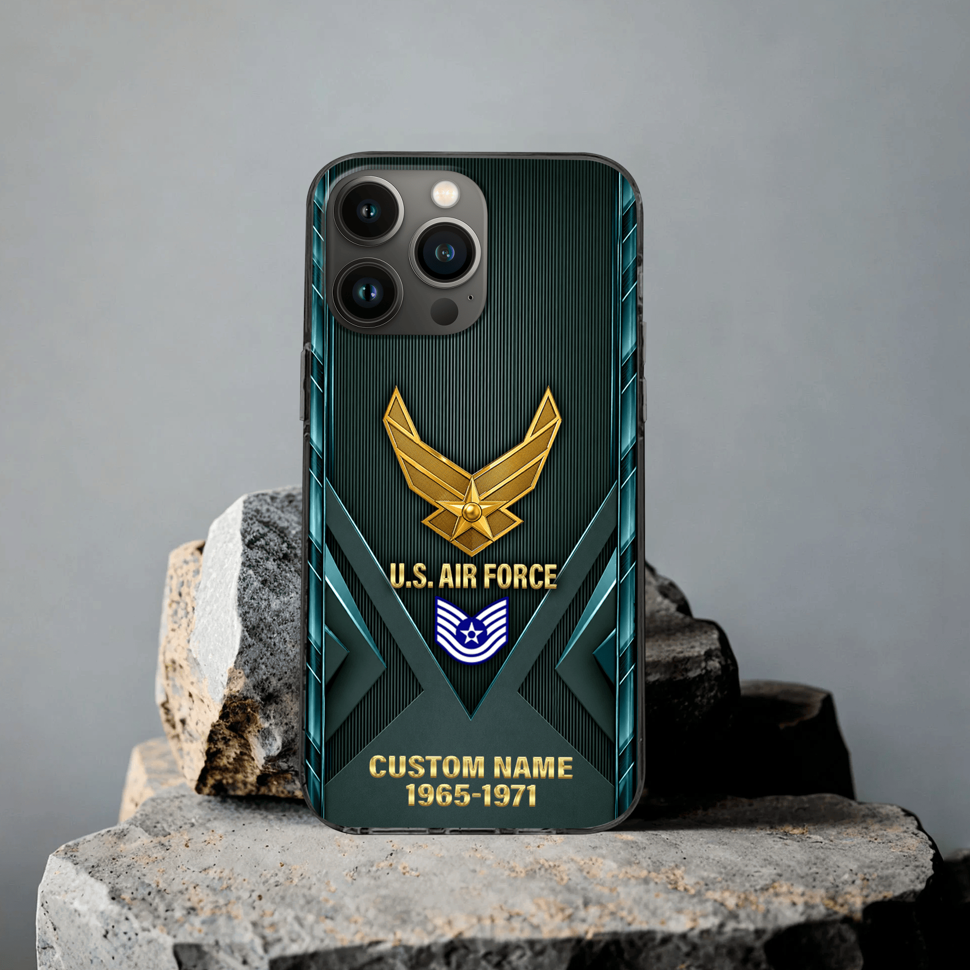 Premium Custom USAF Phone Case VPVC507574, Gifts For Air Force Veteran, Best Gifts On Father’s Day, Veterans Day