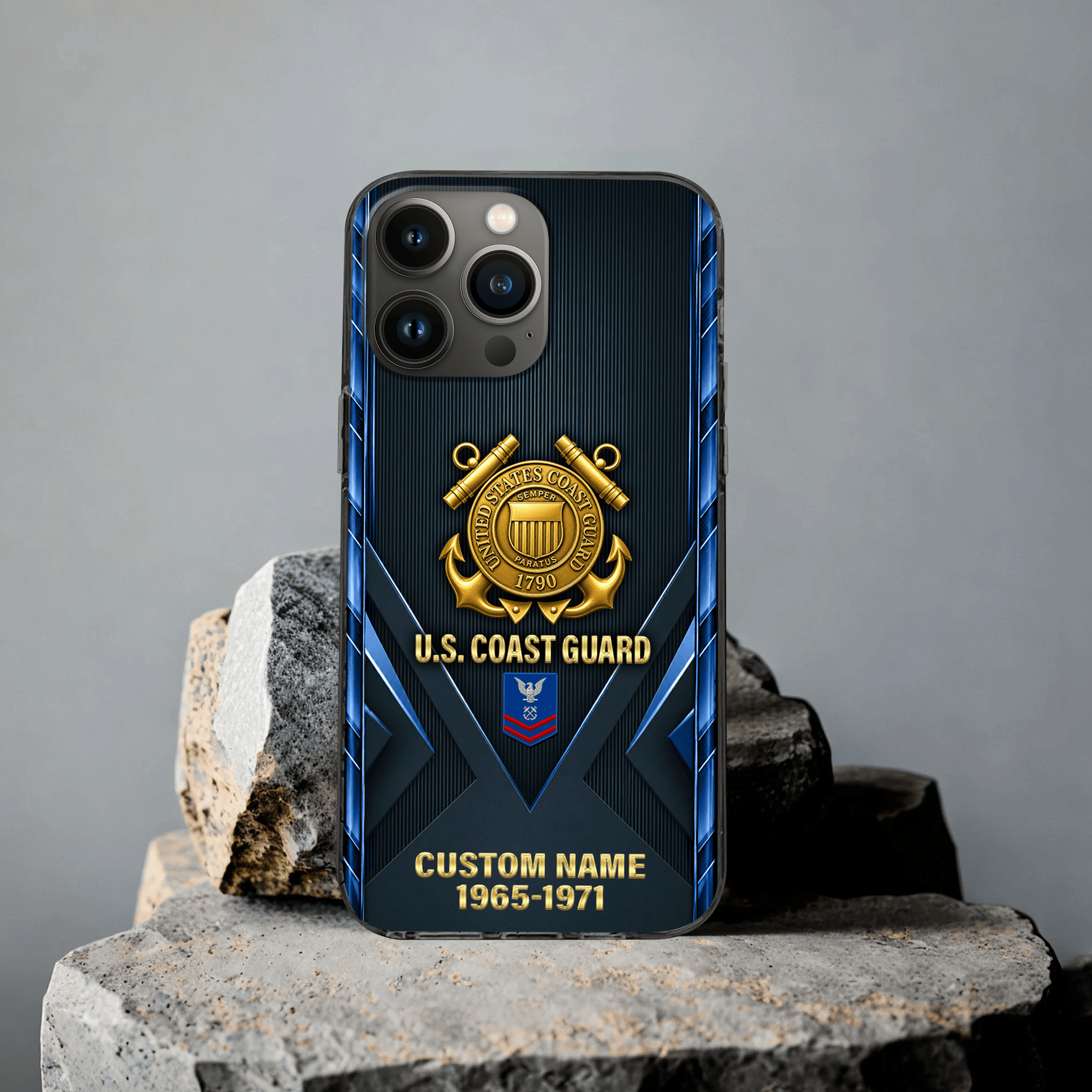 Premium Custom USCG Phone Case VPVC507575, Gifts For Coast Guard Veteran, Best Gifts On Father’s Day, Veterans Day