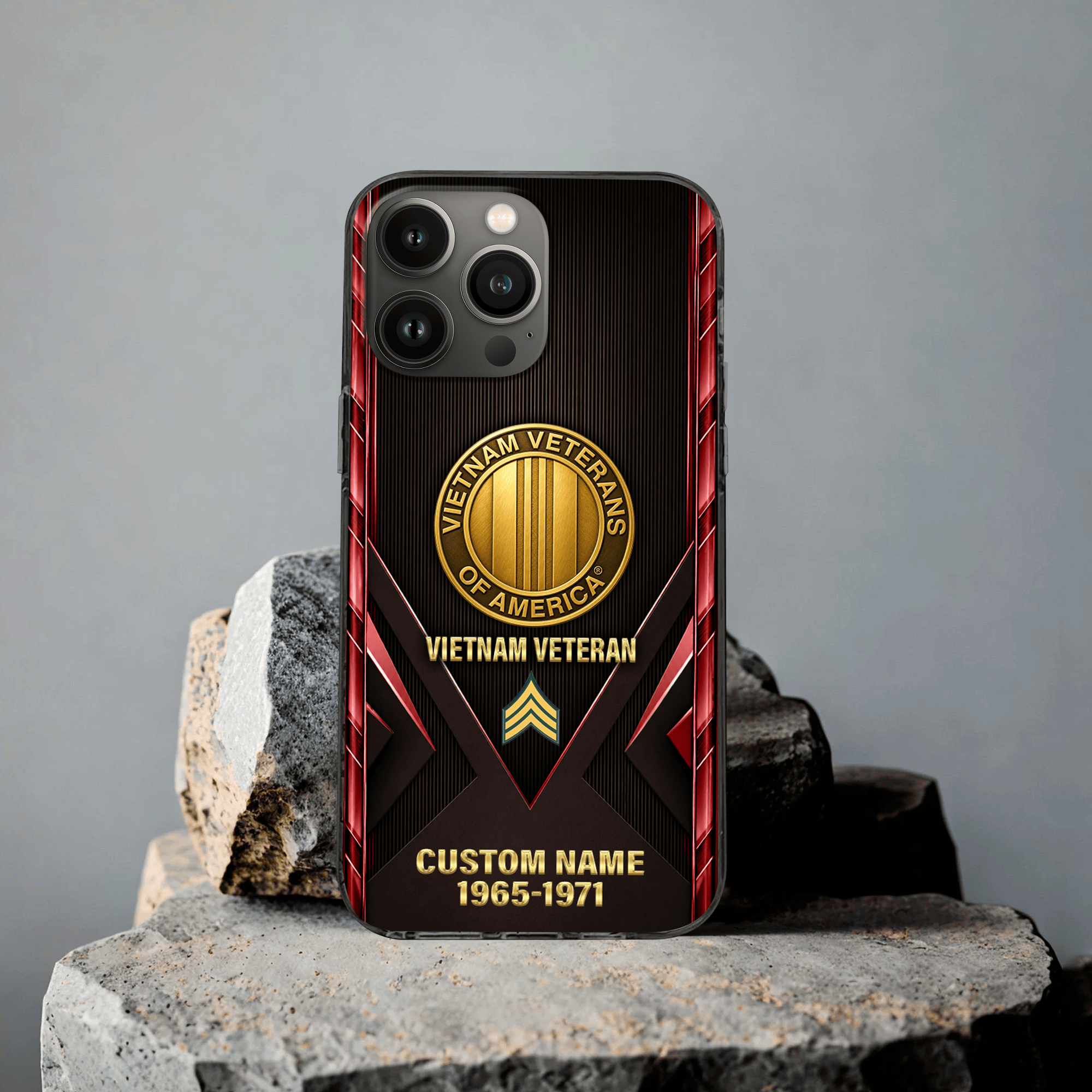 Premium Custom Vietnam Veteran Phone Case VPVC507576, Gifts For Vietnam Veterans, Best Gifts On Father’s Day, Veterans Day