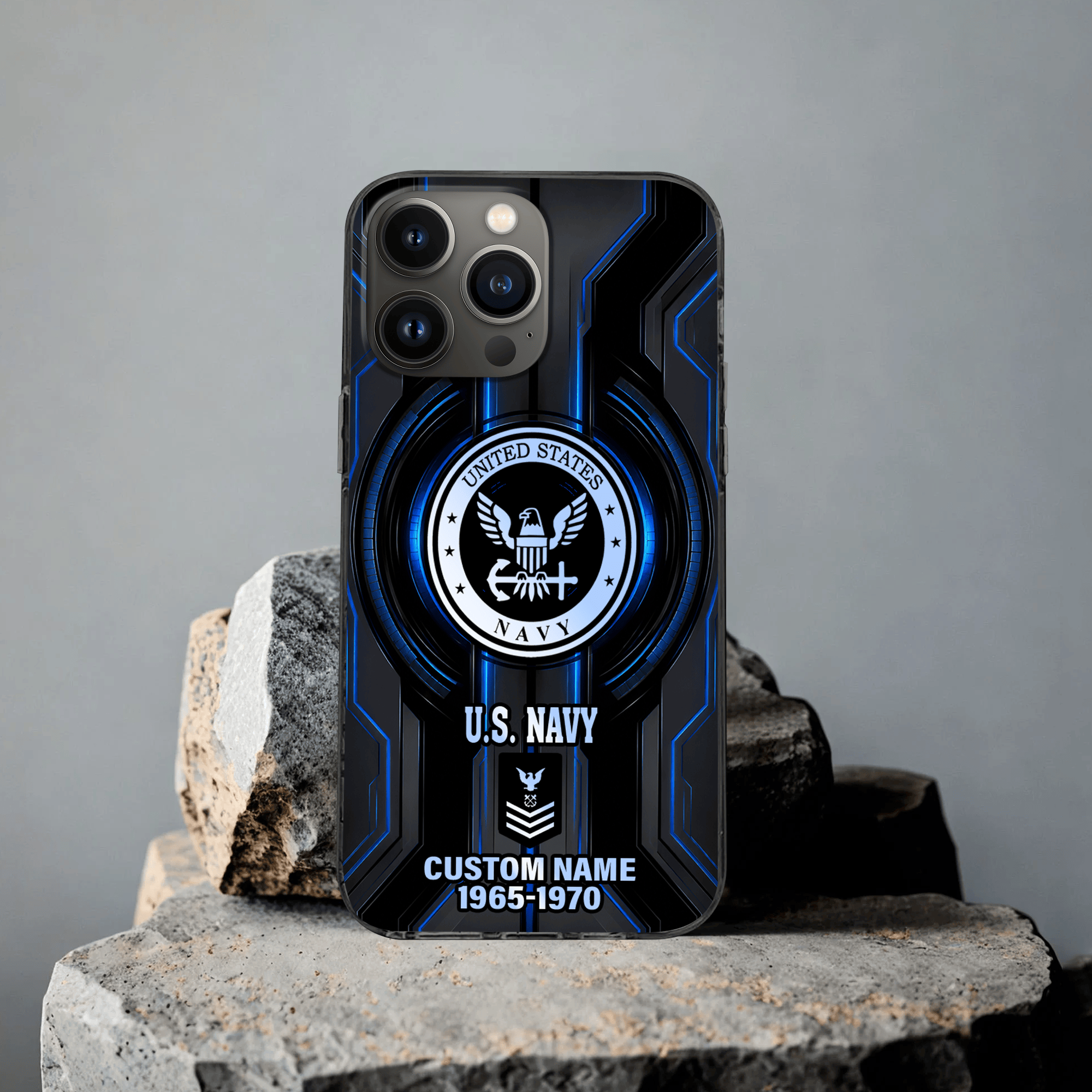 Premium Custom US Navy Phone Case VPVC507582, Gifts For Navy Veteran, Best Gifts On Father’s Day, Veterans Day