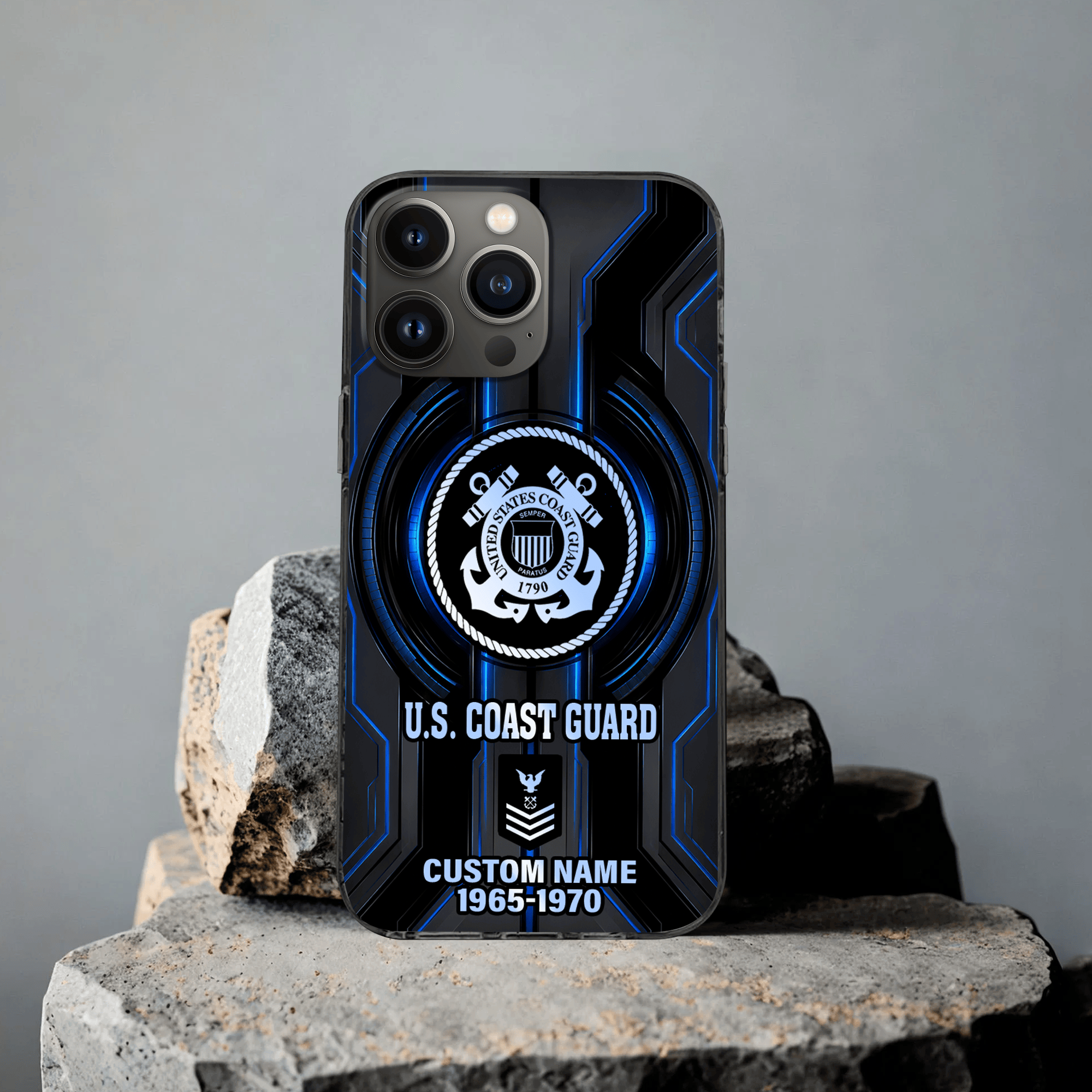 Premium Custom USCG Phone Case VPVC507585, Gifts For Coast Guard Veteran, Best Gifts On Father’s Day, Veterans Day